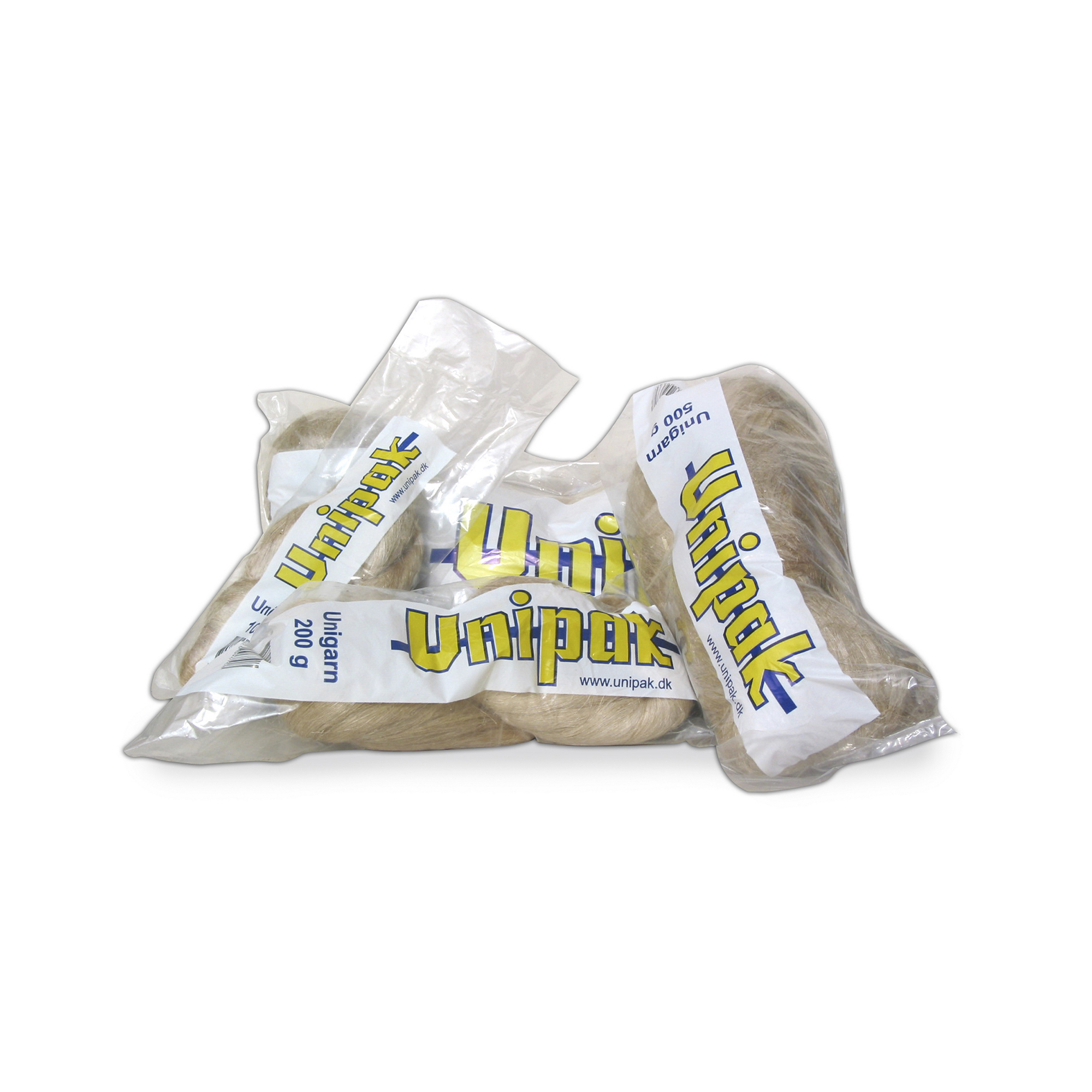 Лляне волокно Unipak Unigarn 200 г (косичка)