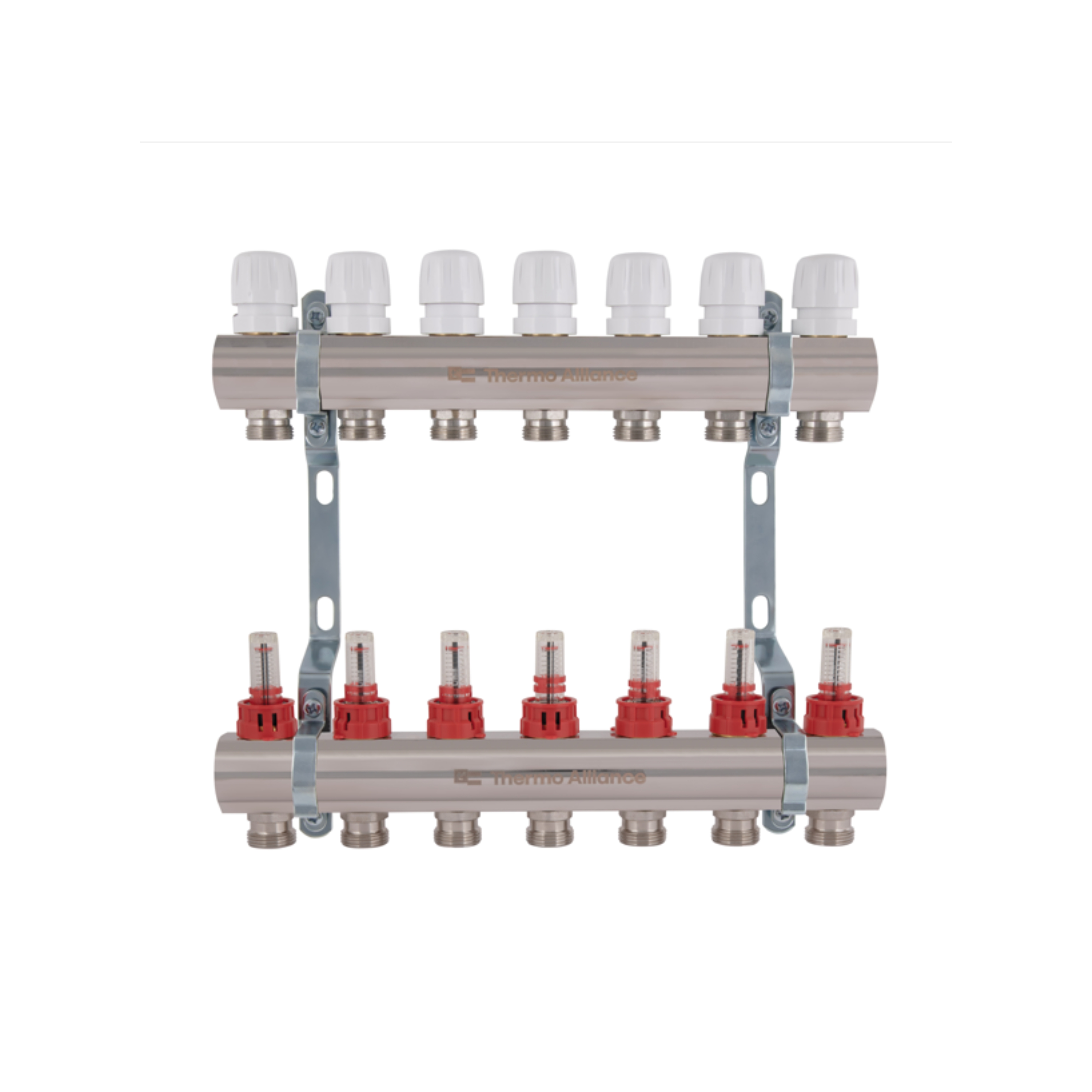 Колектор з витратомірами Thermo Alliance Standart 1" 7 виходів SD235W7