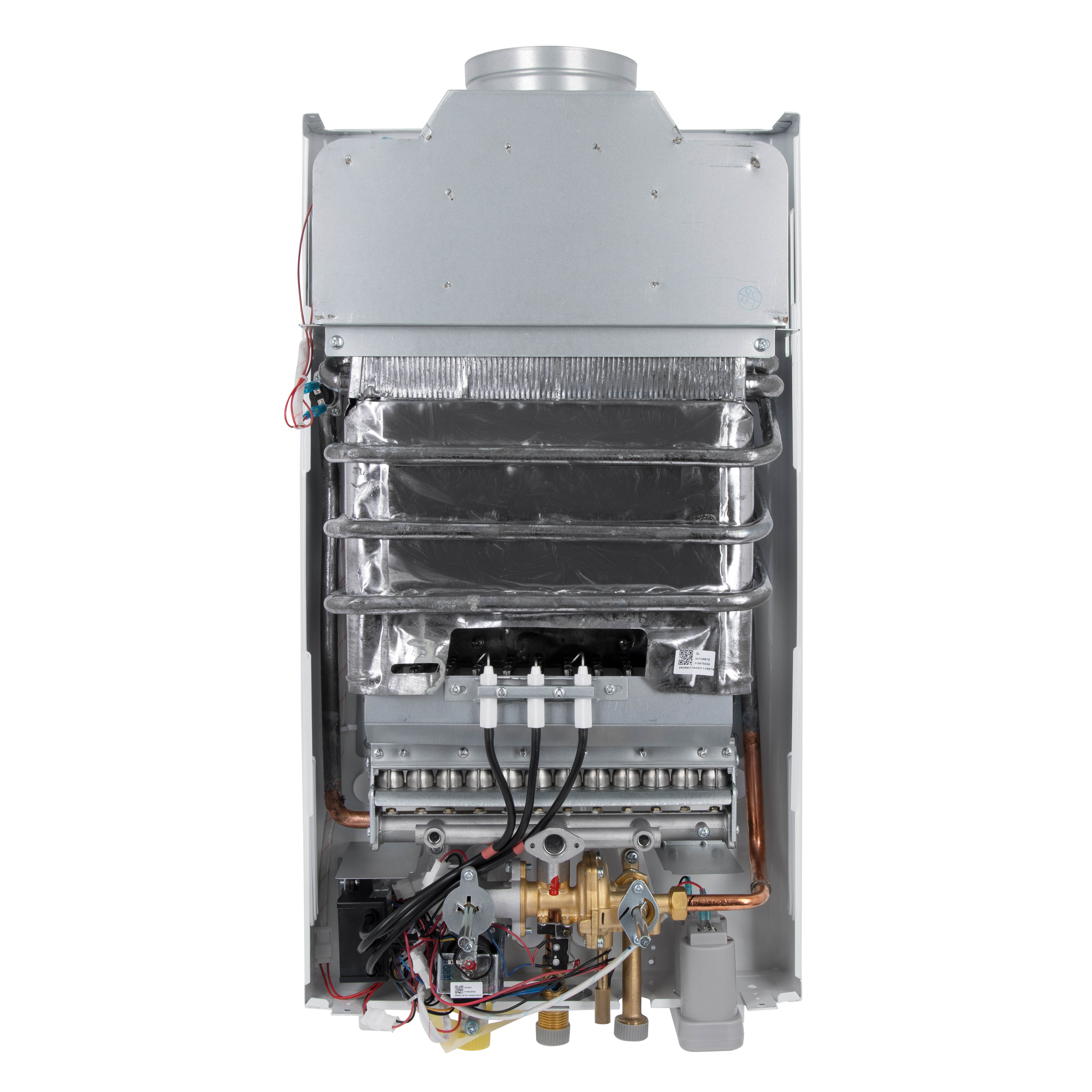 Колонка газова димохідна Thermo Alliance JSD20-10GE 10 л панель скляна White, фото 9