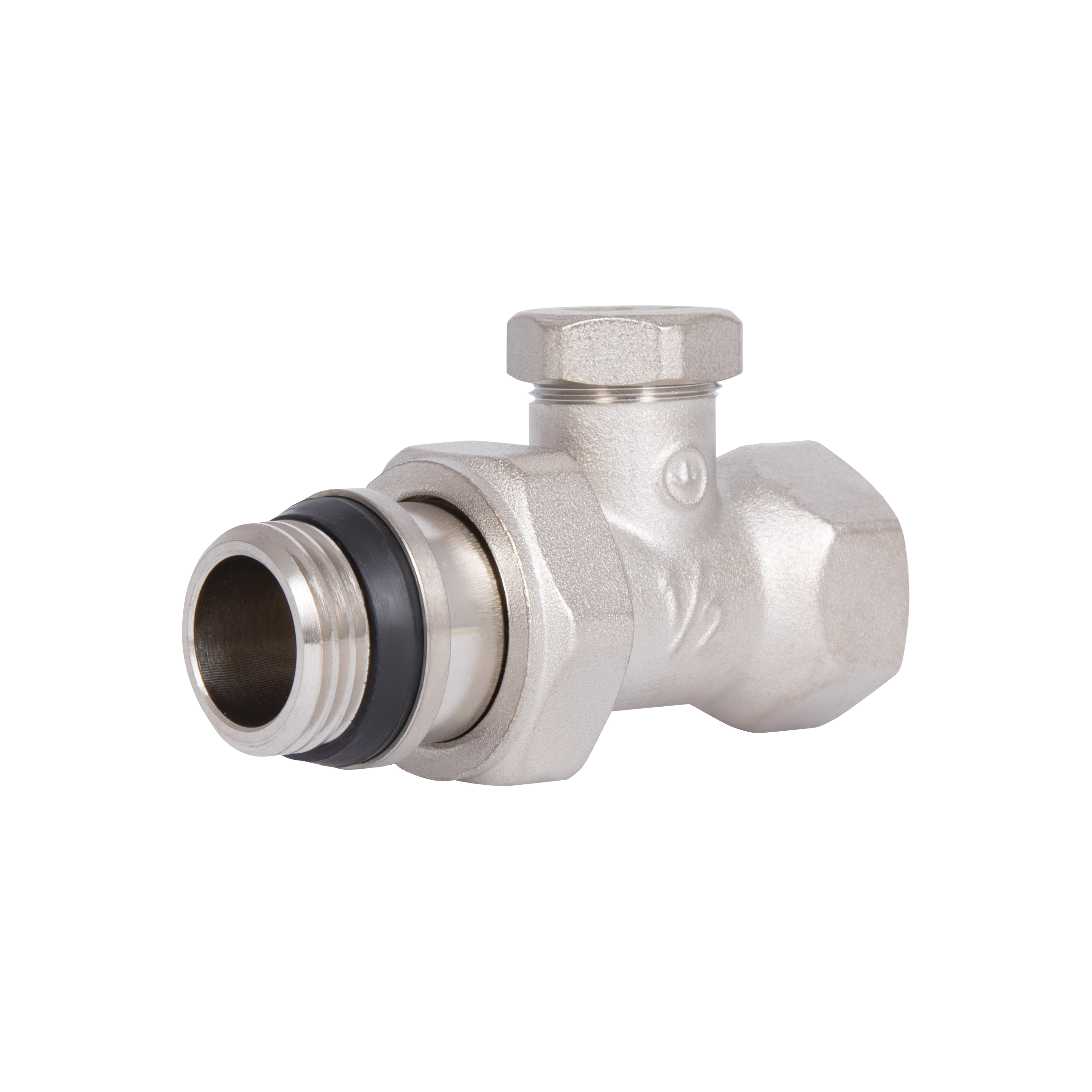 Кран радіаторний Thermo Alliance Base 1/2" ВЗ з антипротіканням прямий SD227W15