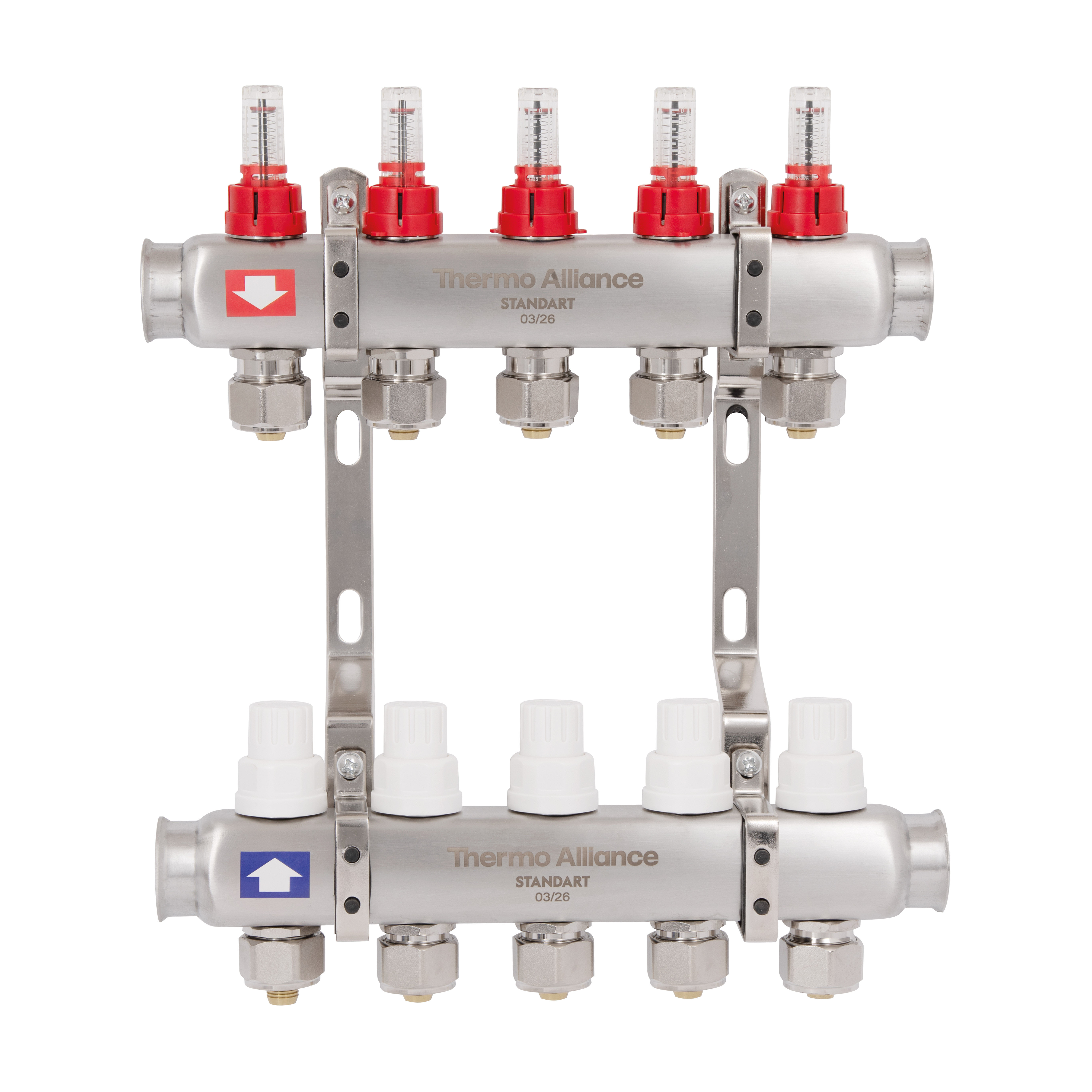 Колектор з витратомірами Thermo Alliance Standart 1" 5 виходи SD0045