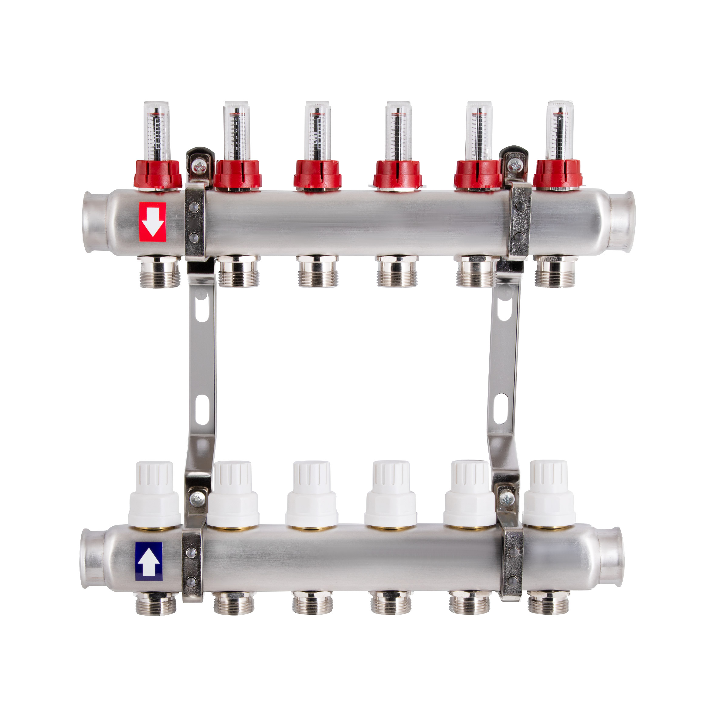 Колектор з витратомірами Thermo Alliance Standart 1" 6 виходів SD0046