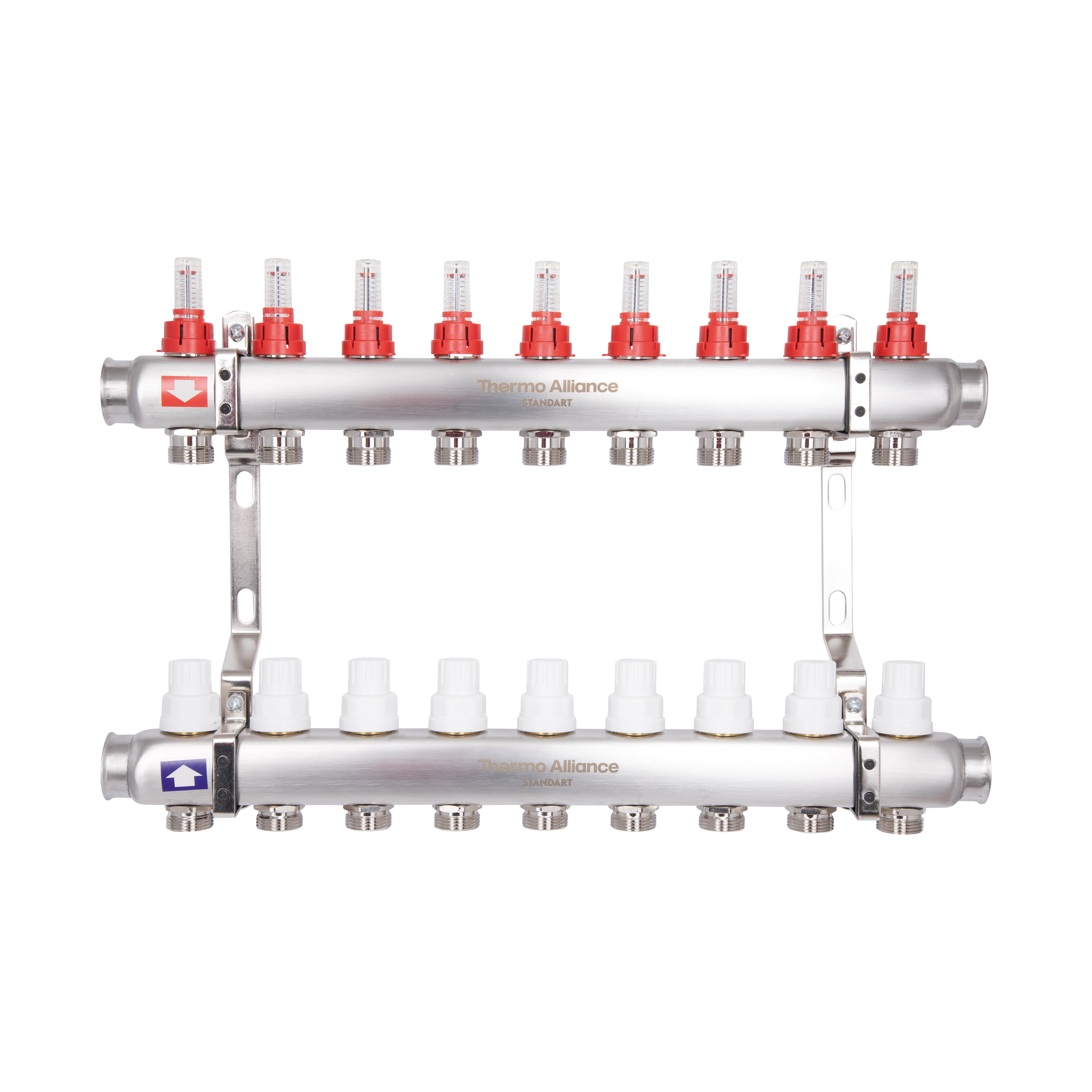 Колектор з витратомірами Thermo Alliance Standart 1" 9 виходів SD0049