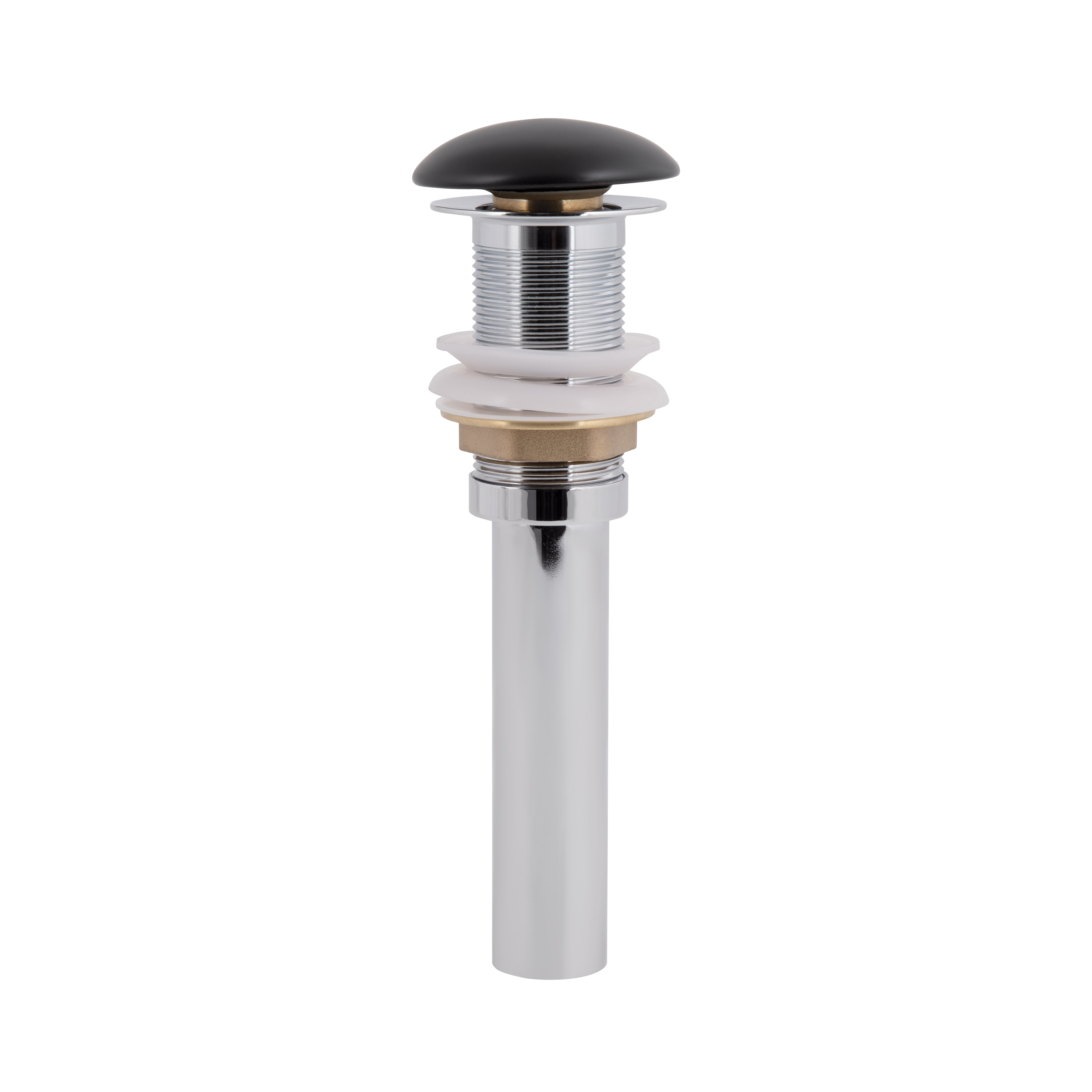 Донний клапан для раковини Qtap PU03 225х70х70 Matt black
