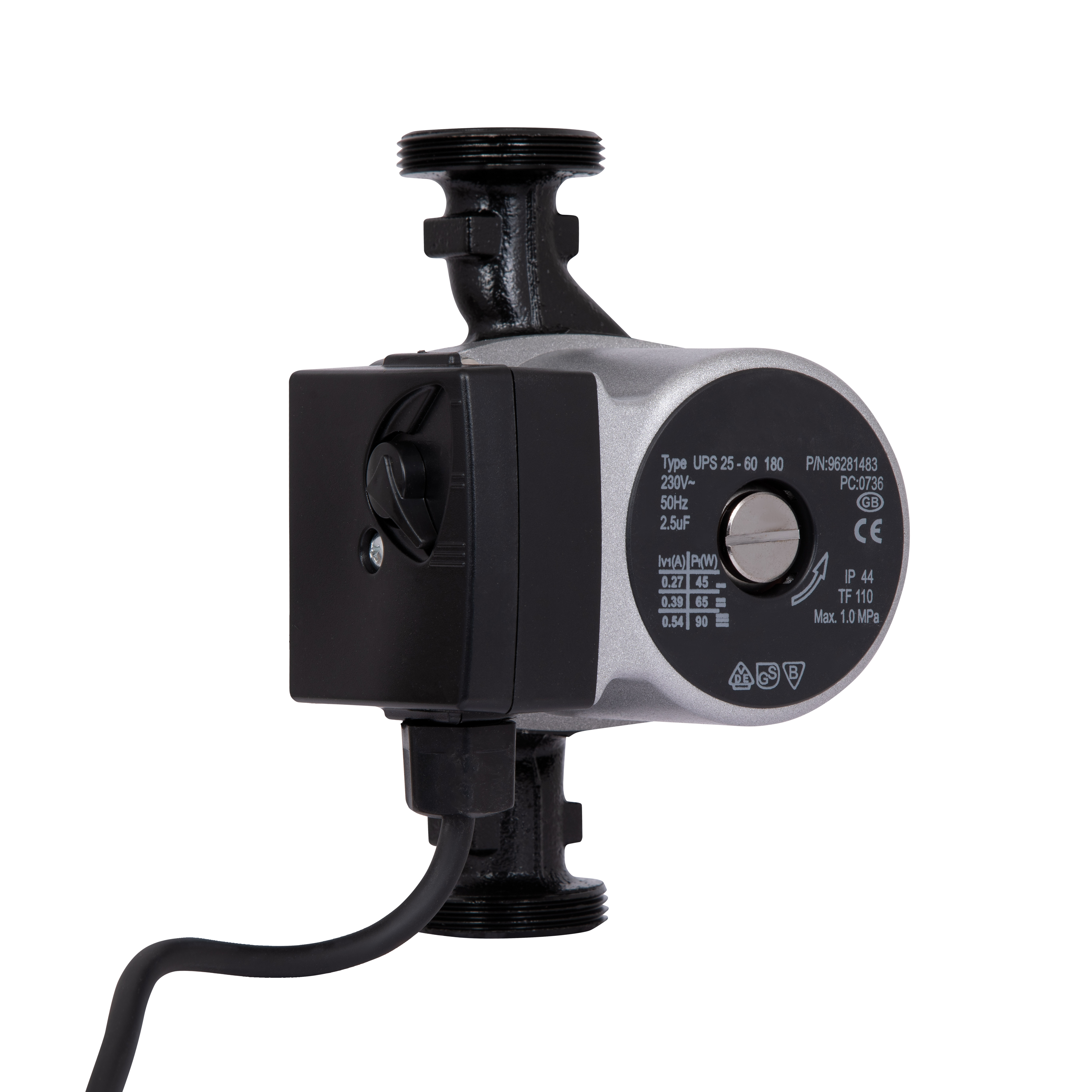 Насос циркуляційний GRS UPC 25/60/180 (з кабелем)