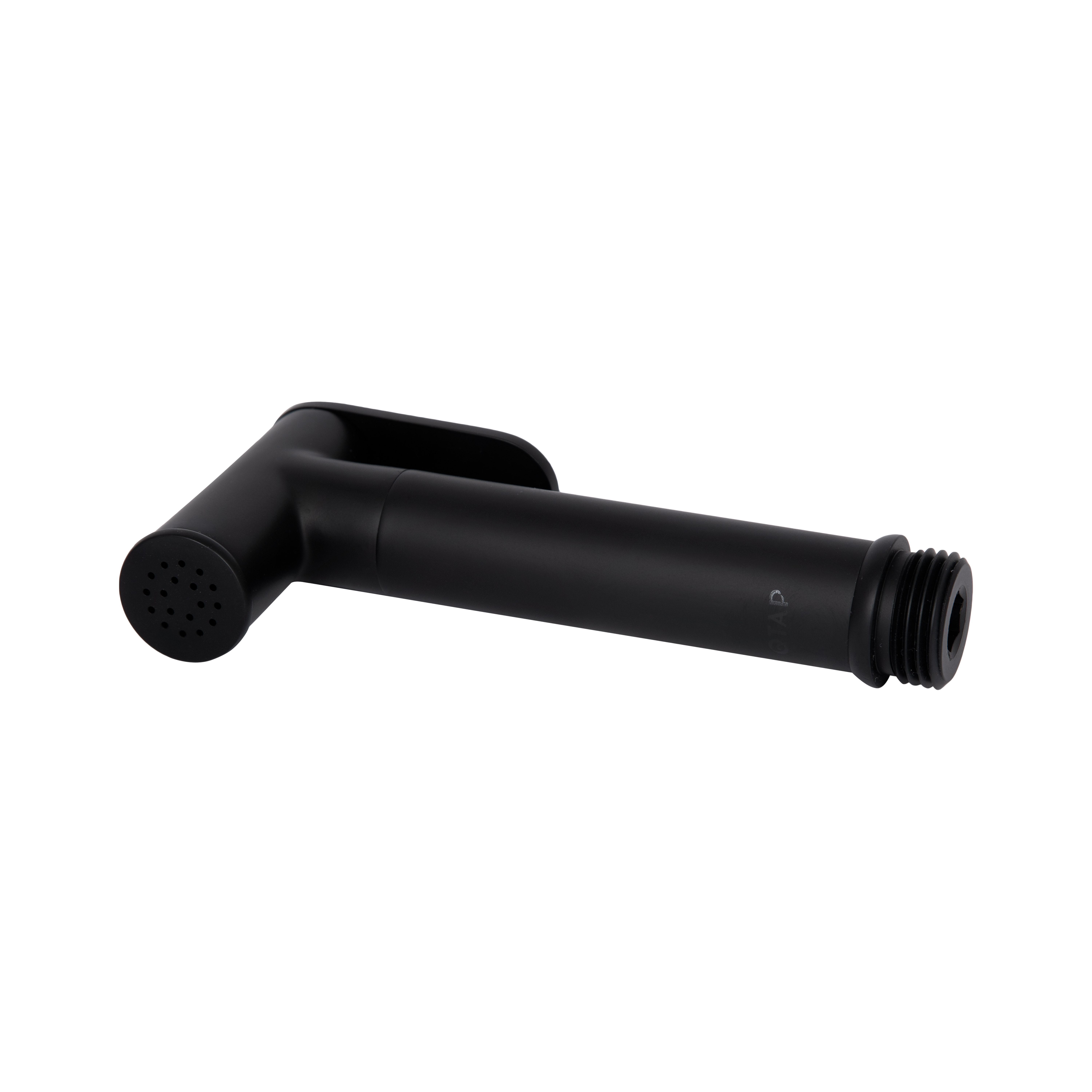 Лійка для гігієнічного душу Qtap Rucni округла QT889910842855OB Black Matt