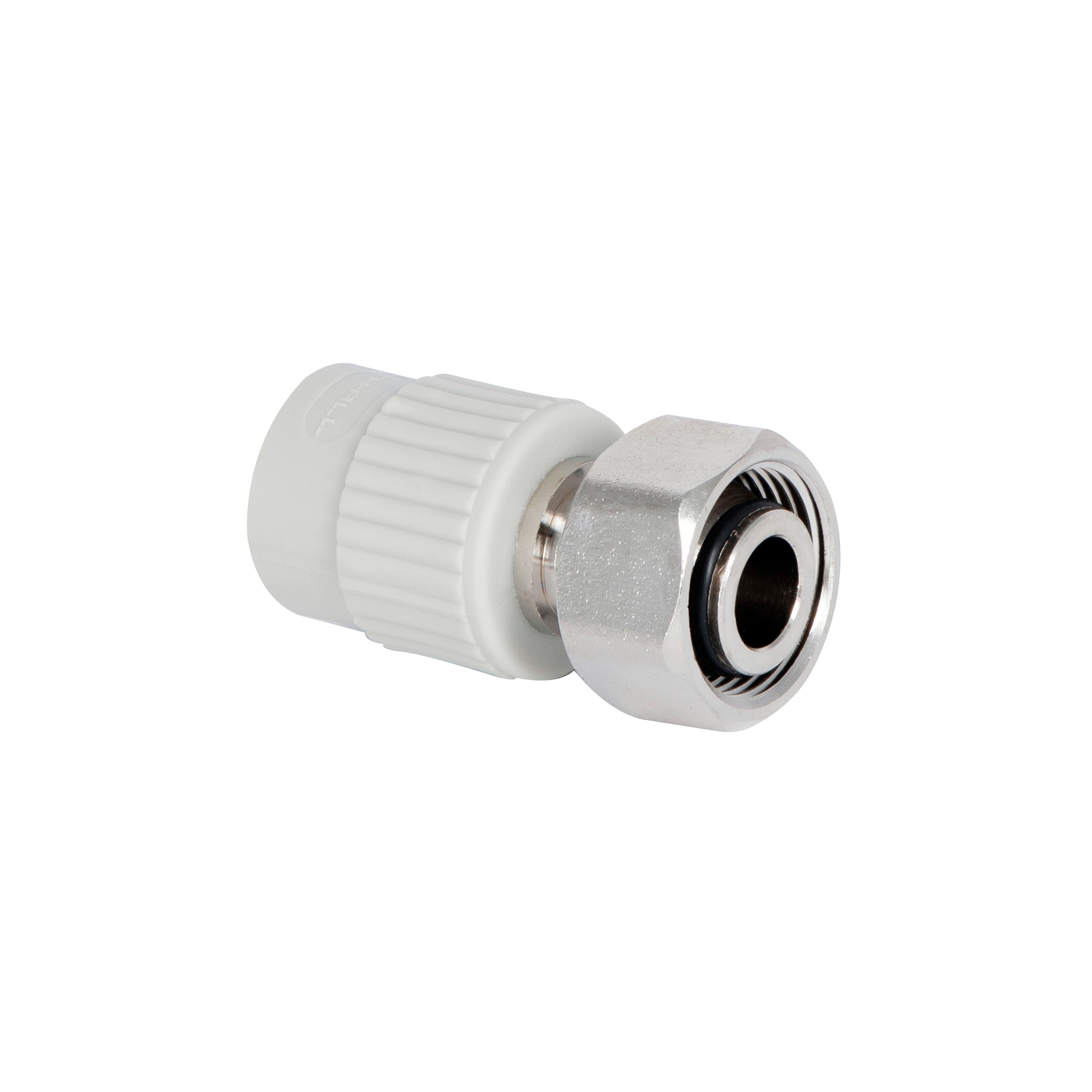 Муфта під Євроконус PPR із накидною гайкою Thermo Alliance 20х3/4" ВР з латунним штоком