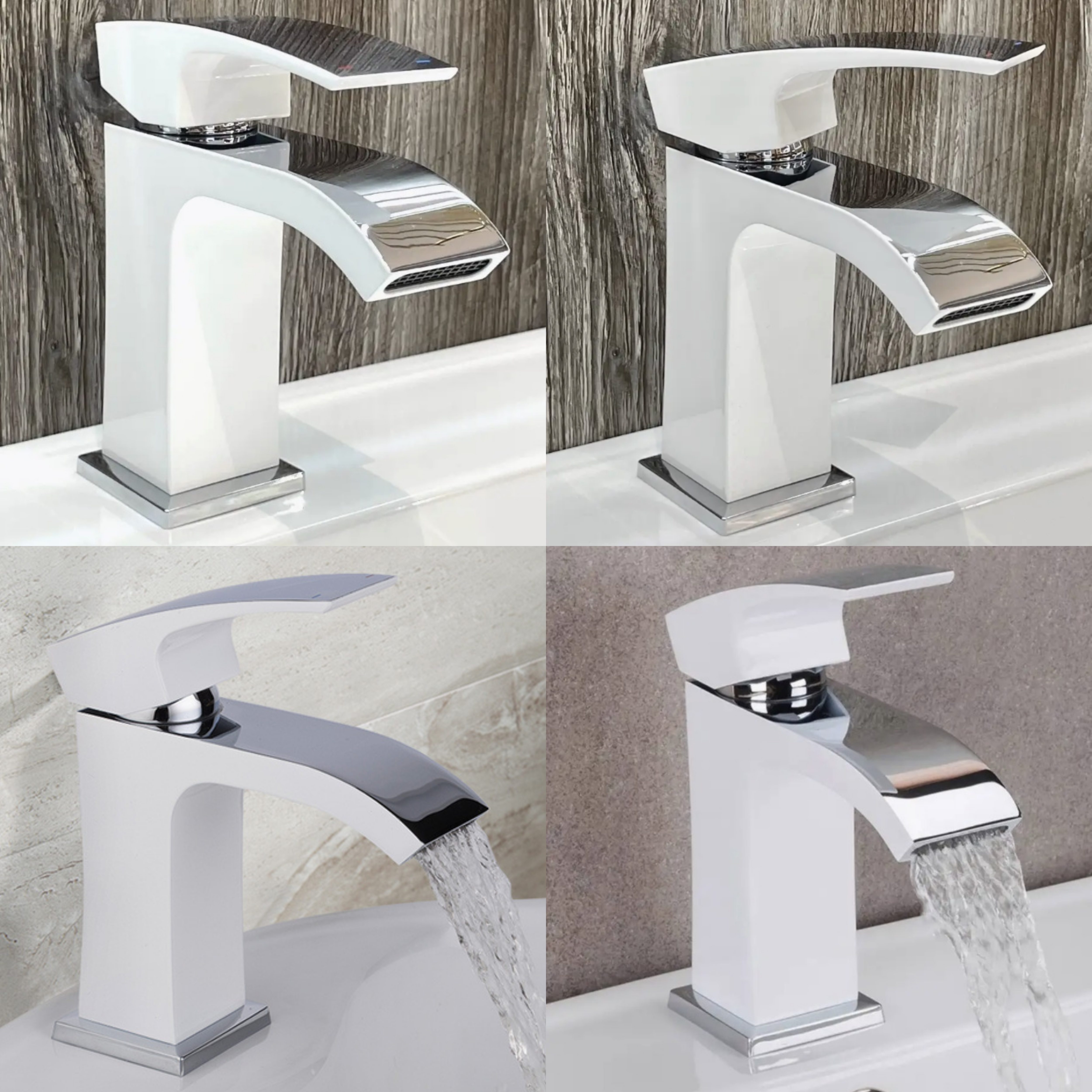 Змішувач для раковини Qtap Swan Cascada QTSWA270CRW45568 Chrome/White — фото7