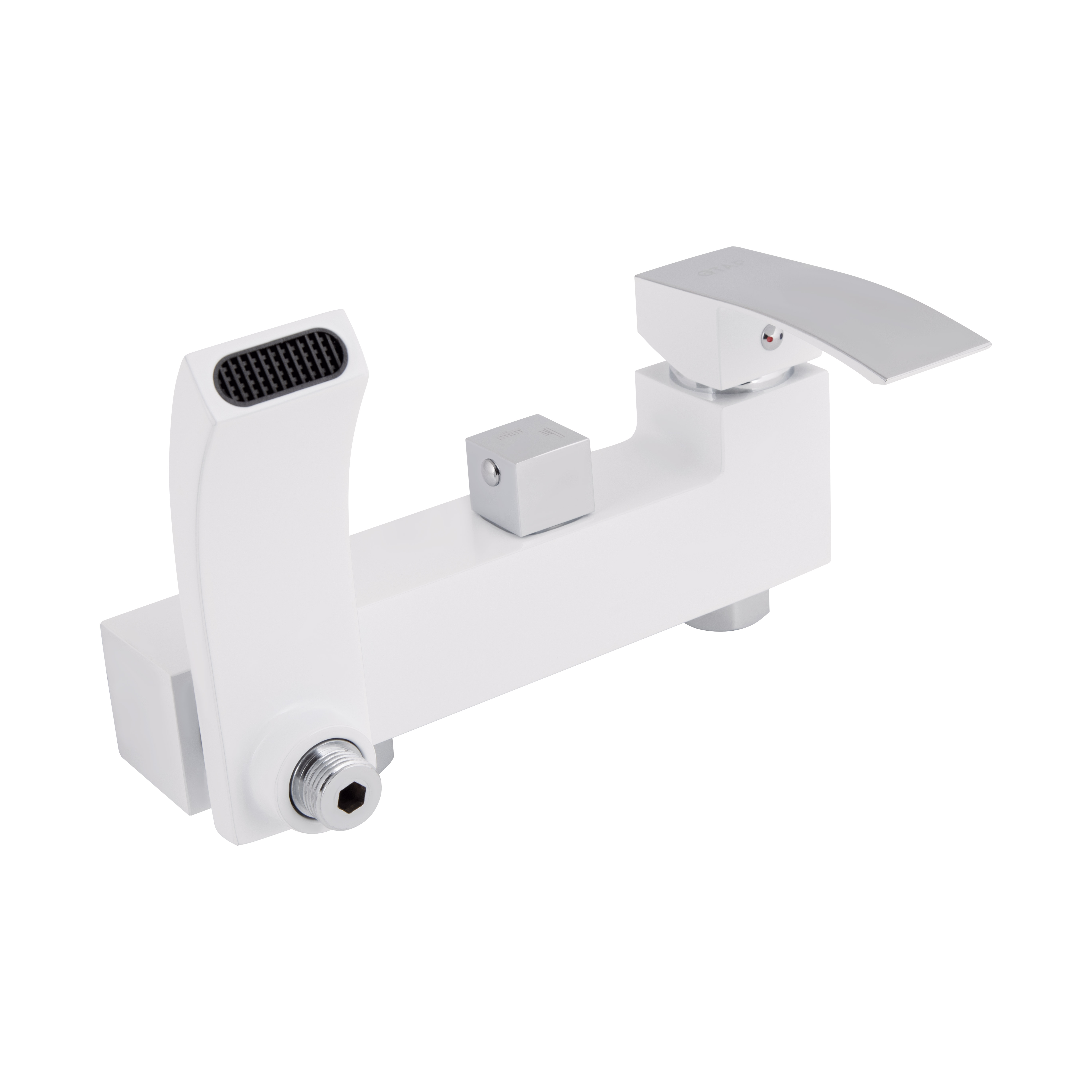 Душова система універсальна Qtap Swan Cascada на три споживачі (з виливом) QTSWA111CRW45570 Chrome/White — фото8