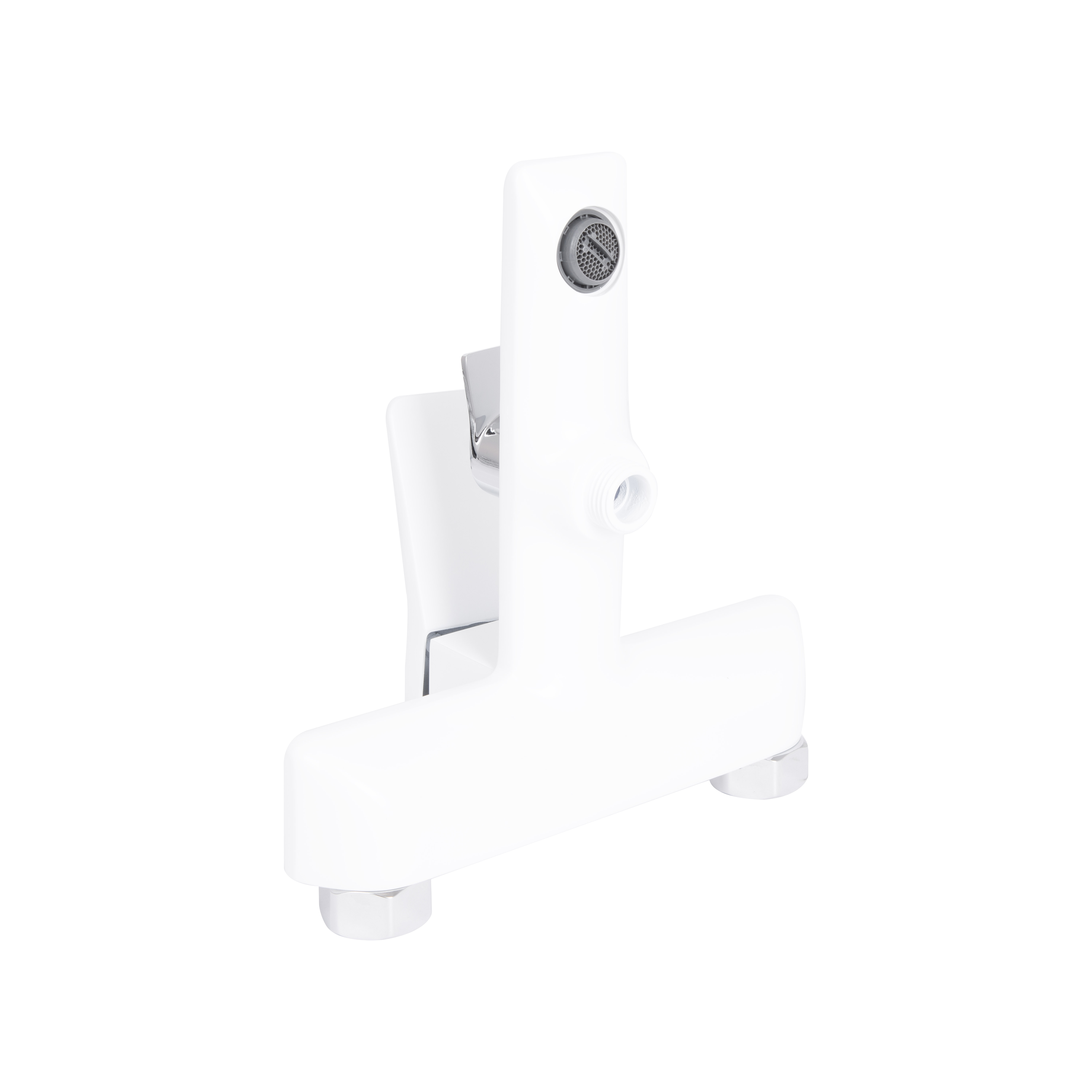 Змішувач для ванни Qtap Presto (з душовим гарнітуром) QTPRE259CRW45579 Chrome/White — фото4