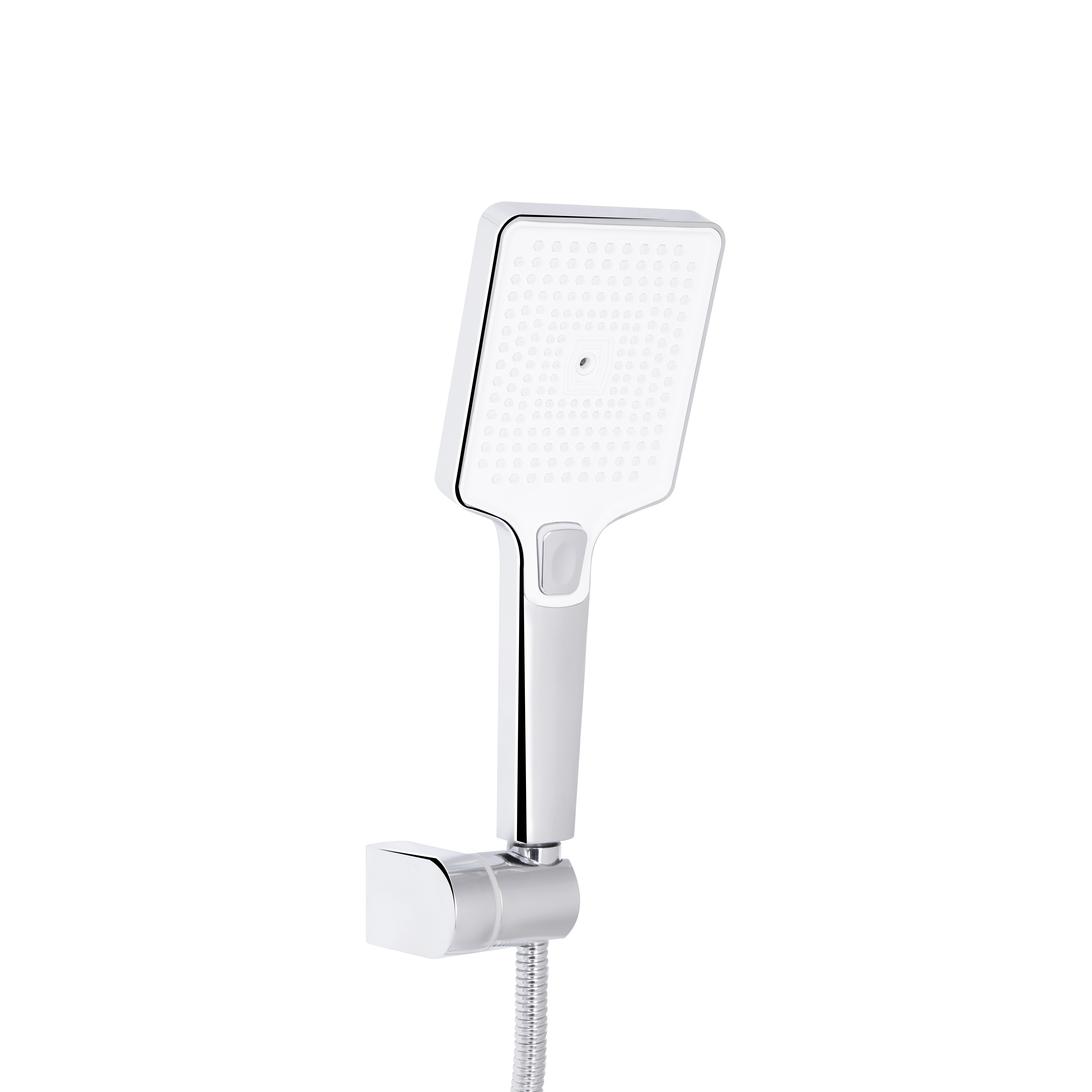 Змішувач для ванни Qtap Presto (з душовим гарнітуром) QTPRE259CRW45579 Chrome/White — фото5