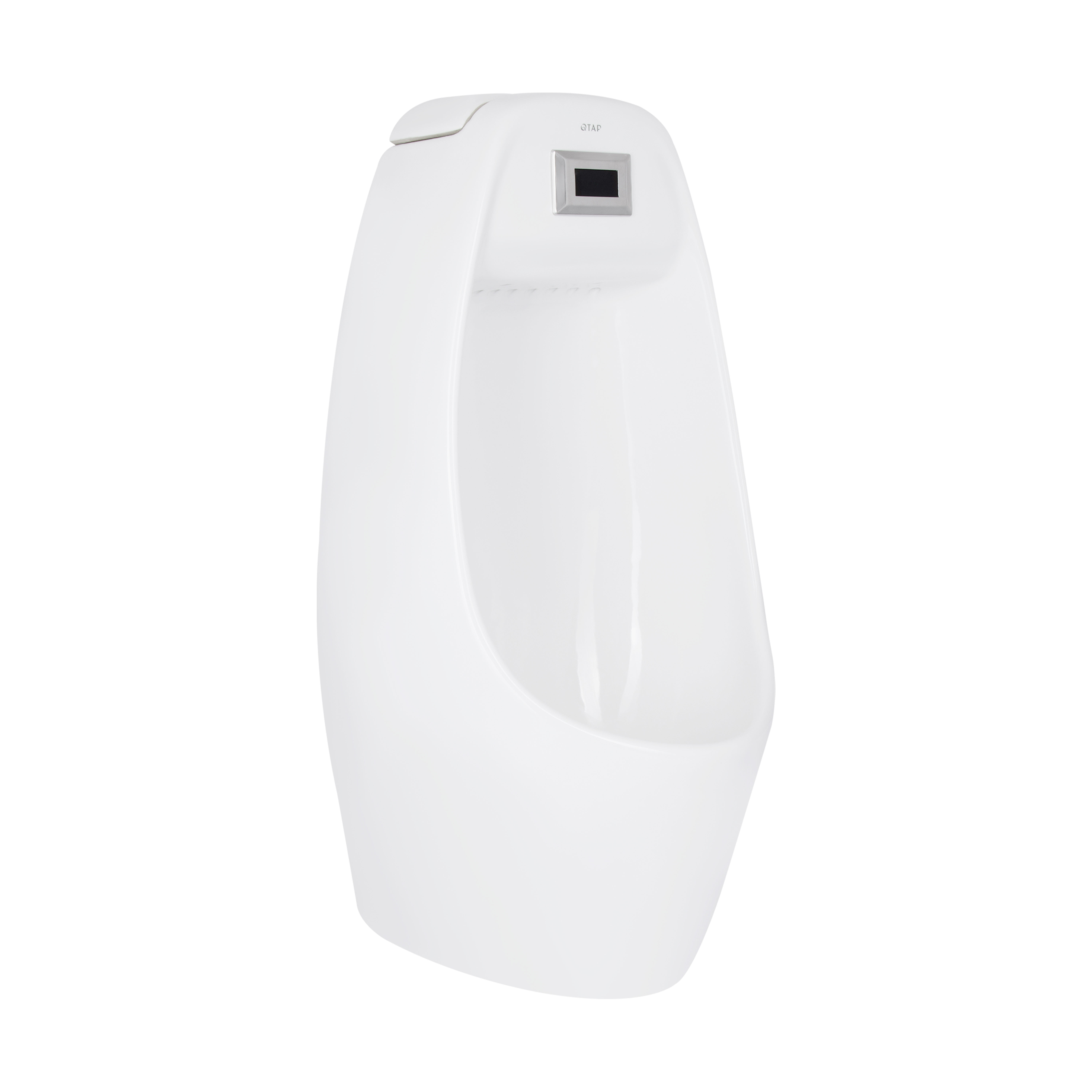 Писсуар подвесной Qtap Stork с ИК-датчиком автоматического смыва 340x260x685 White QT1588102HW