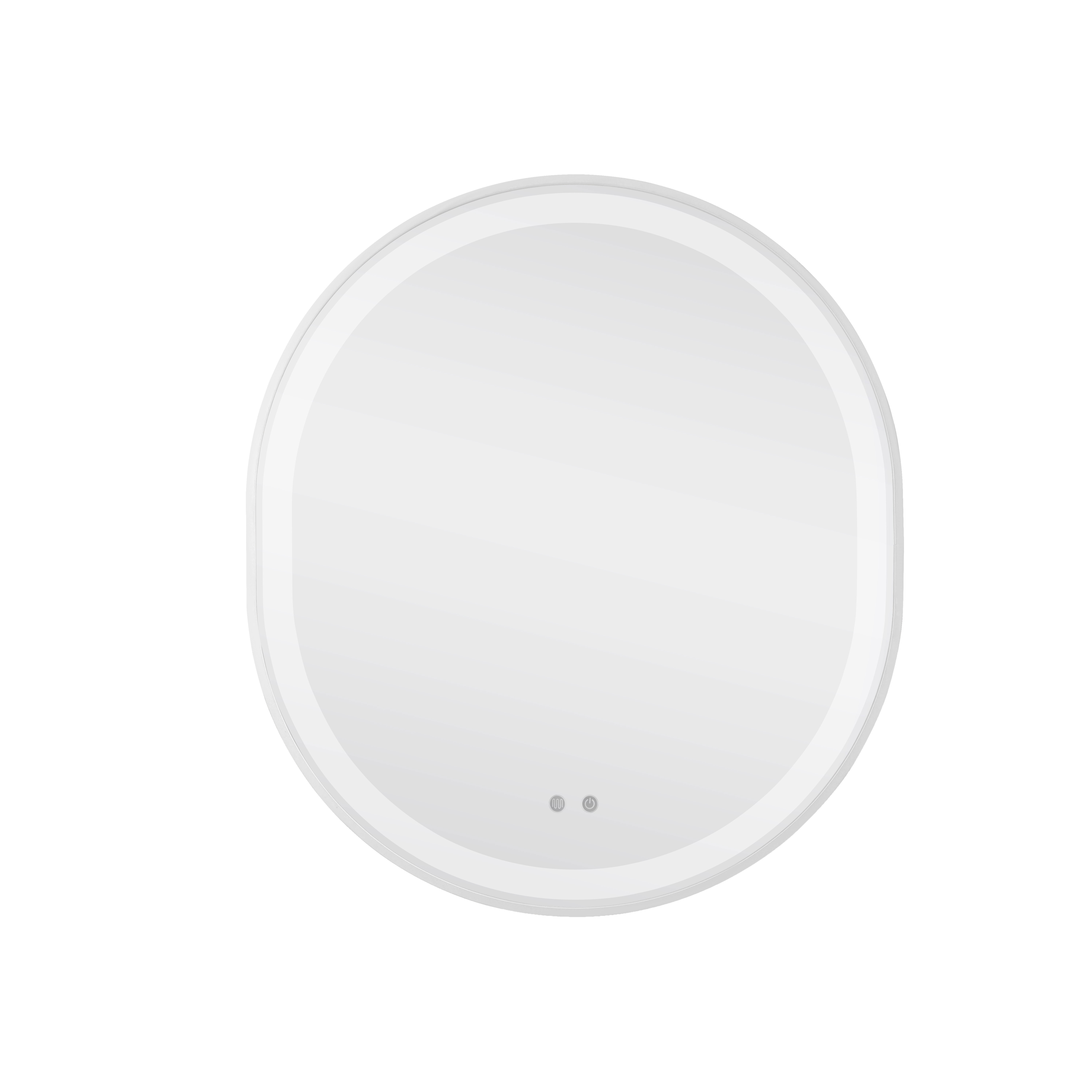 Дзеркало Qtap Gemini 800х700 з LED-підсвічуванням Touch, з антизапотіванням, з димером, рег. темп. кольору (3000-6500K) QT2578R8071W — фото3