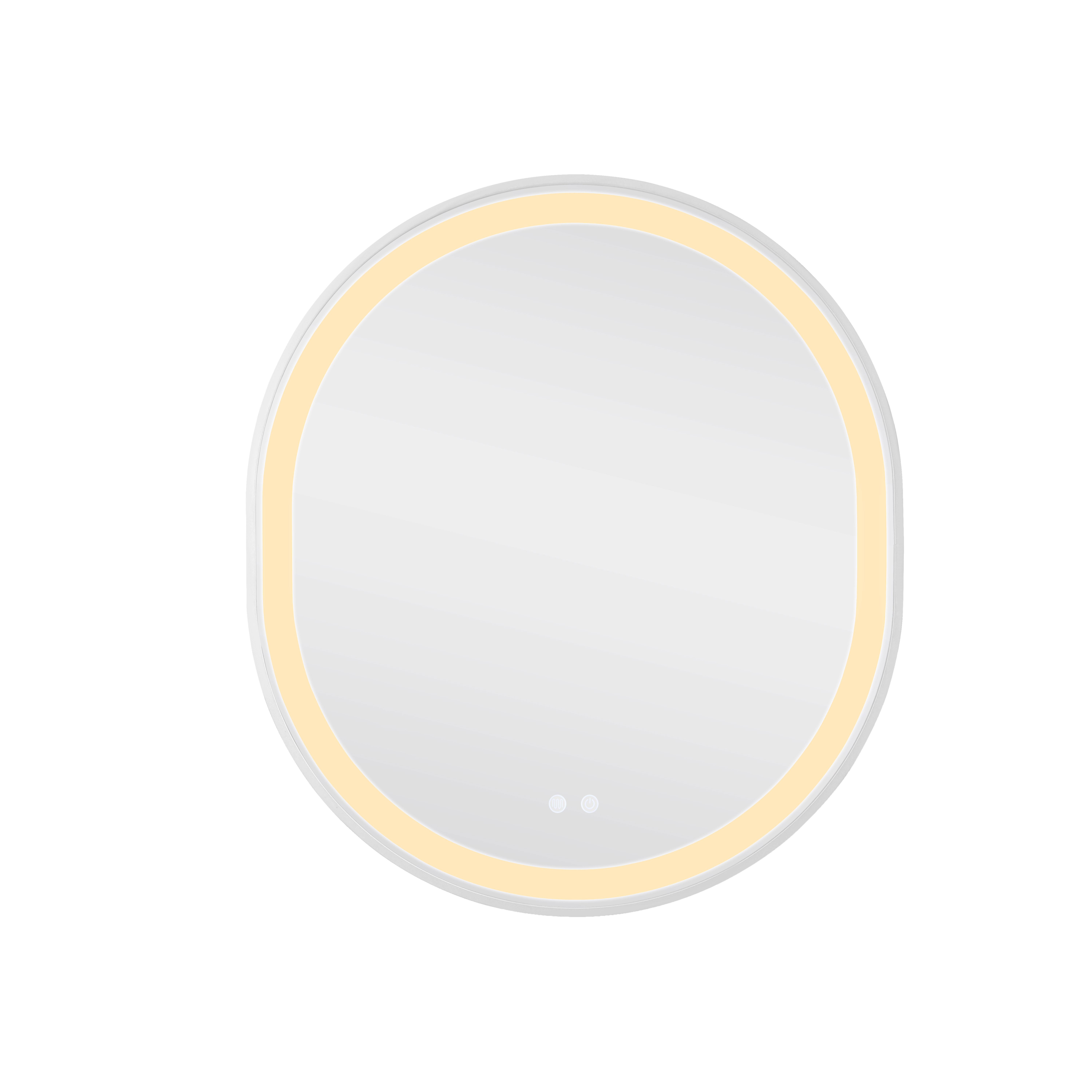 Дзеркало Qtap Gemini 800х700 з LED-підсвічуванням Touch, з антизапотіванням, з димером, рег. темп. кольору (3000-6500K) QT2578R8071W — фото5
