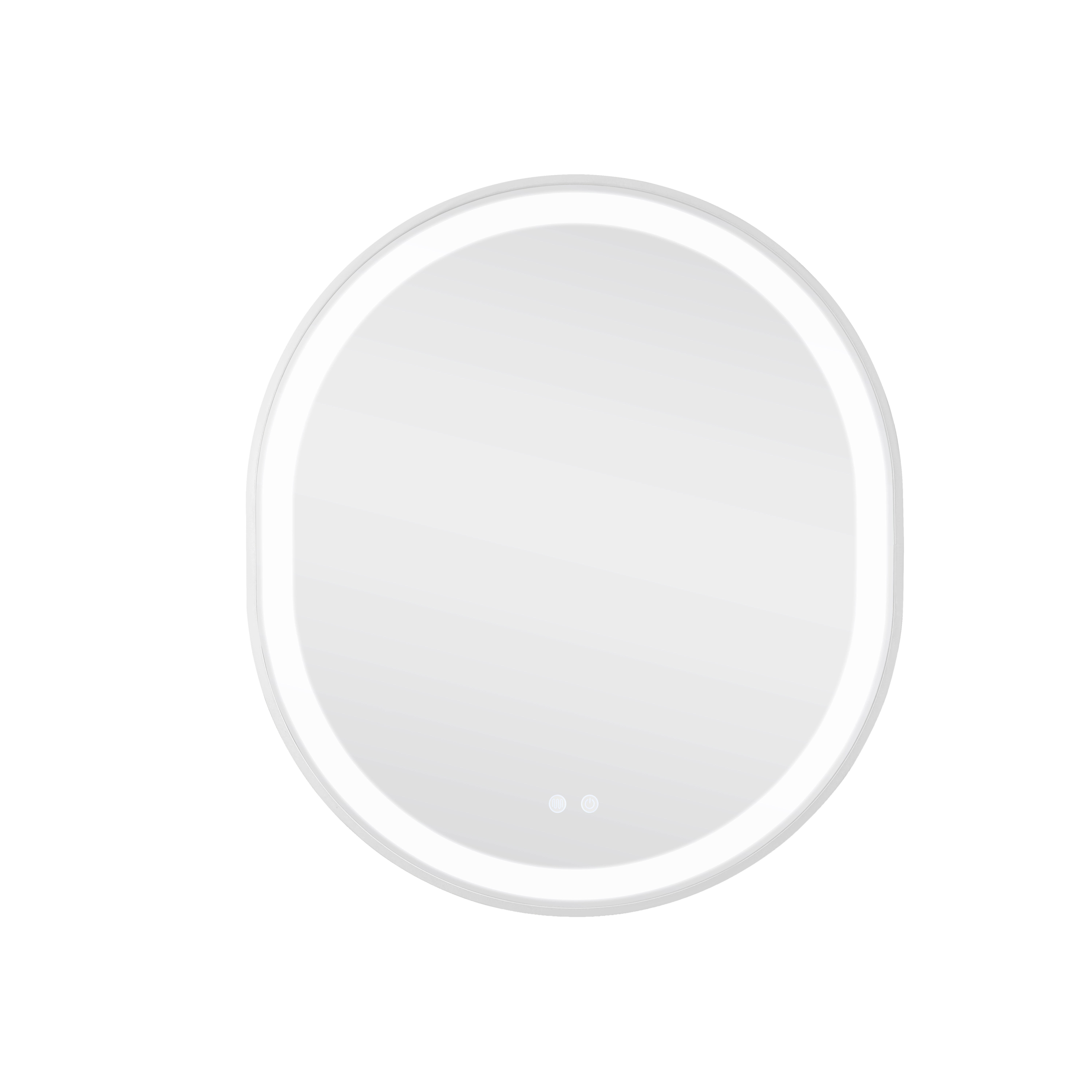Дзеркало Qtap Gemini 800х700 з LED-підсвічуванням Touch, з антизапотіванням, з димером, рег. темп. кольору (3000-6500K) QT2578R8071W — фото6