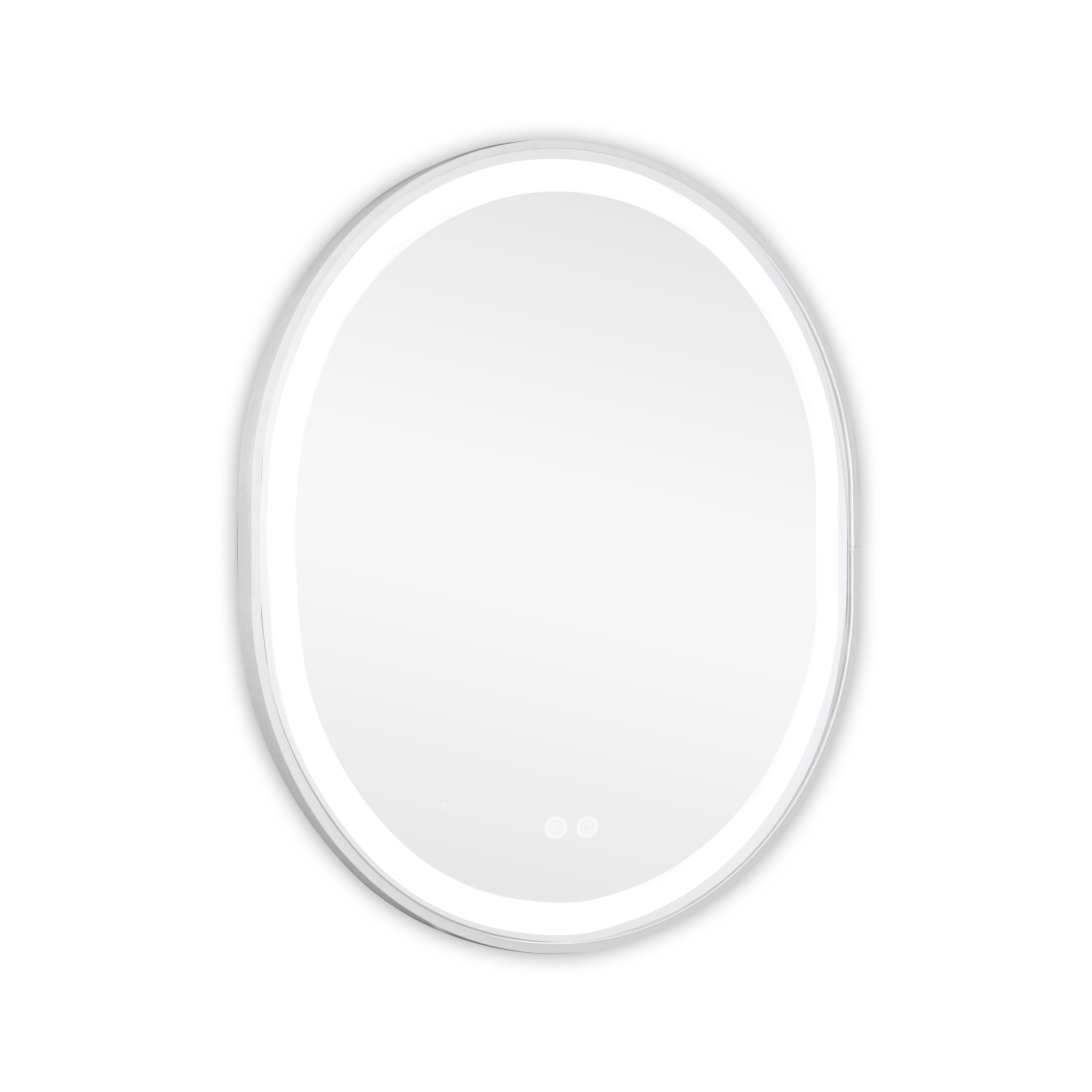 Дзеркало Qtap Gemini 800х700 з LED-підсвічуванням Touch, з антизапотіванням, з димером, рег. темп. кольору (3000-6500K) QT2578R8071W — фото8