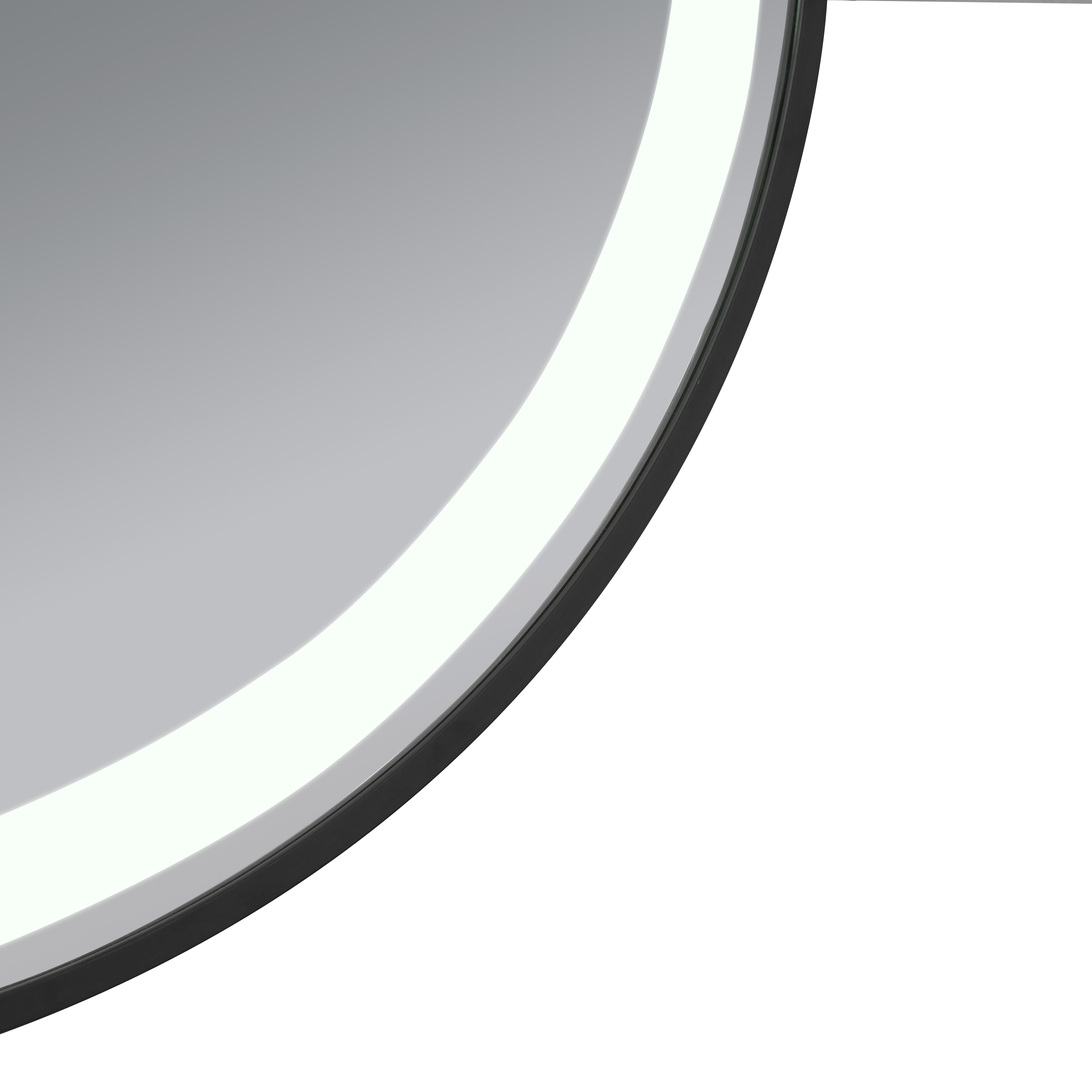 Дзеркало Qtap Gemini 800х700 з LED-підсвічуванням Touch, з антизапотіванням, з димером, рег. темп. кольору (3000-6500K) QT2578R8072B — фото11