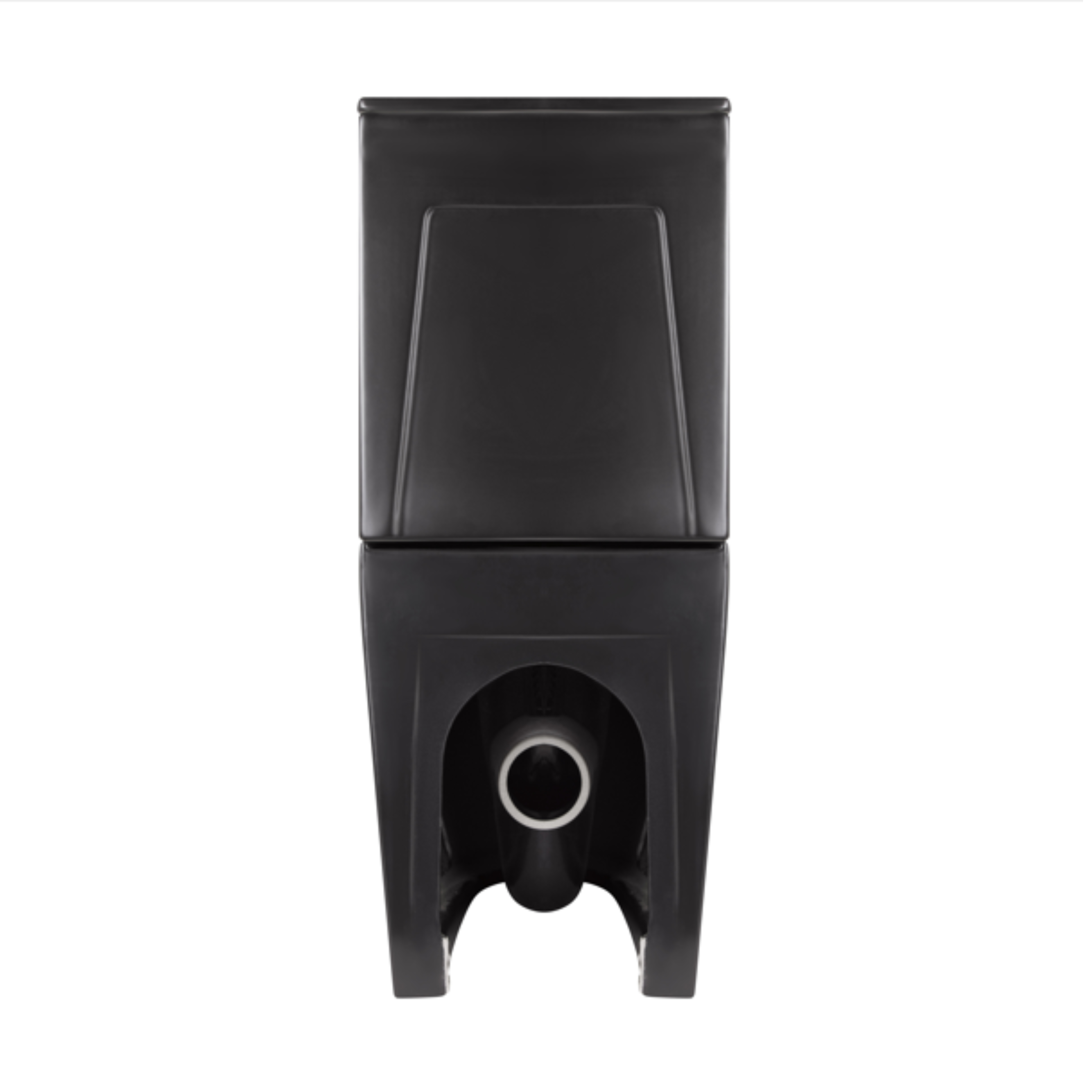 Унітаз підлоговий Qtap Robin Ultra Quiet безобідковий з сидінням Soft-close MATT BLACK QT13226083AMB — фото7