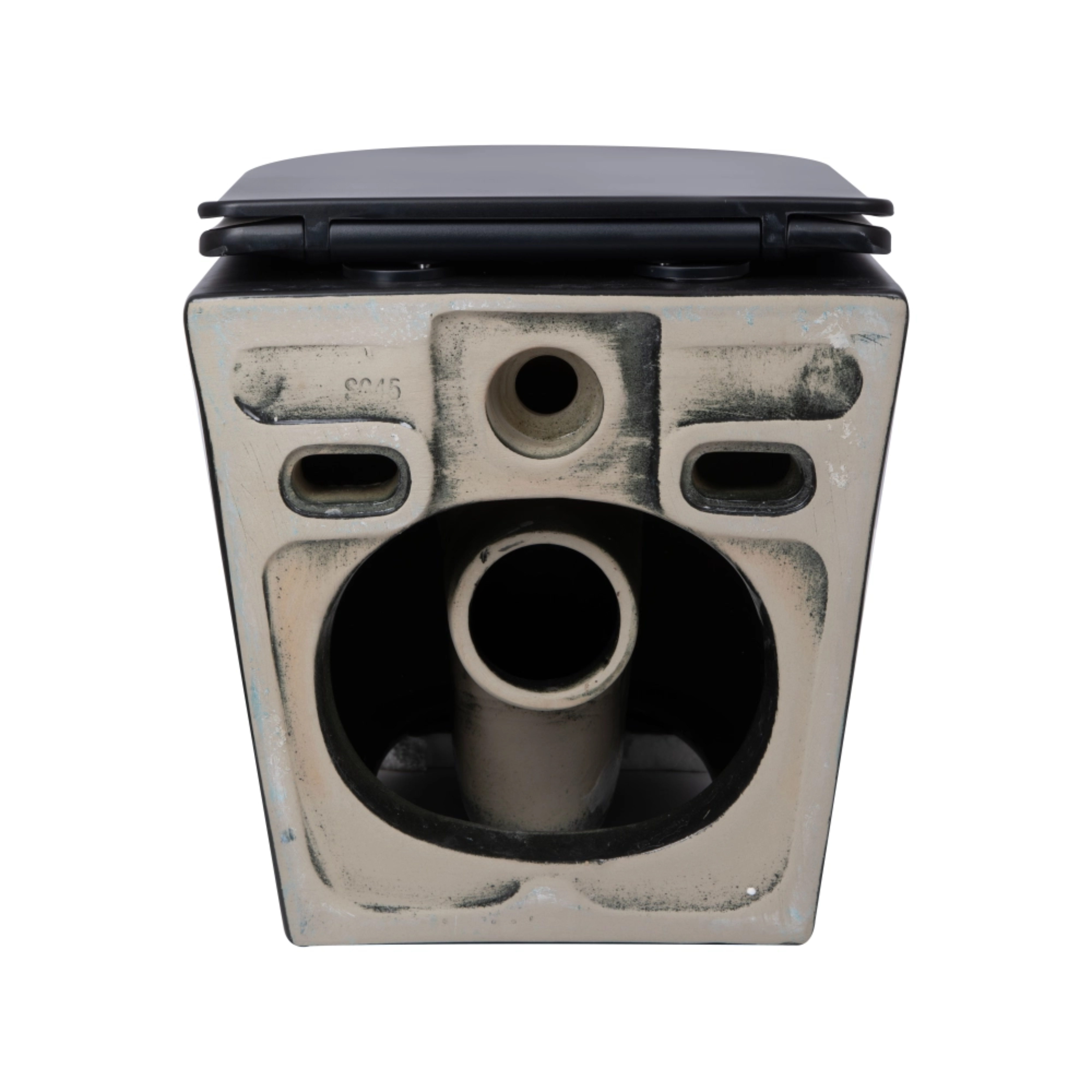 Унітаз підвісний Qtap Scorpio Ultra Quiet безобідковий з сидінням Soft-close MATT BLACK QT14332380AMB — фото7