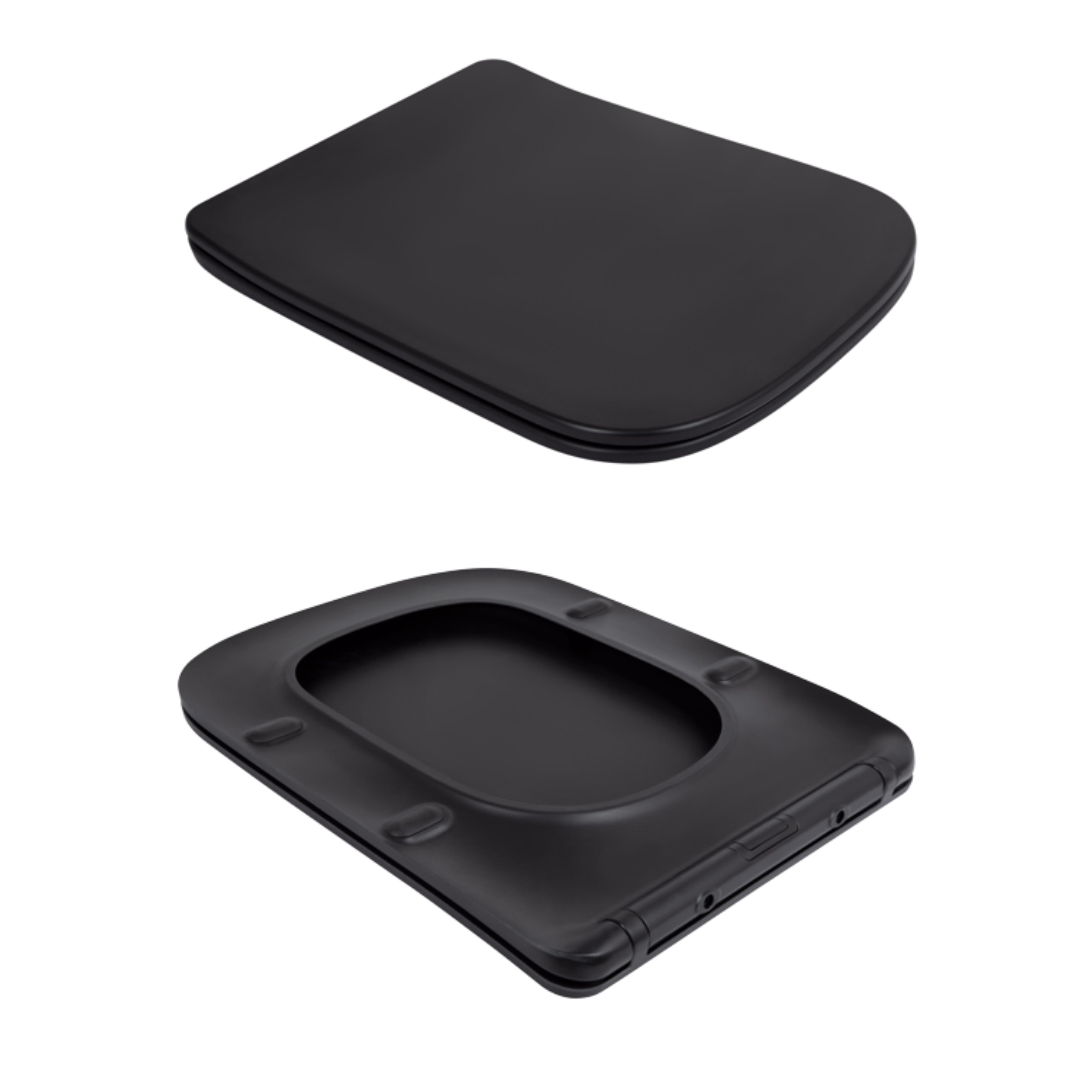 Унітаз підвісний Qtap Tern New Ultra Quiet безобідковий з сидінням Soft-close MATT BLACK QT17332303ASMB — фото8