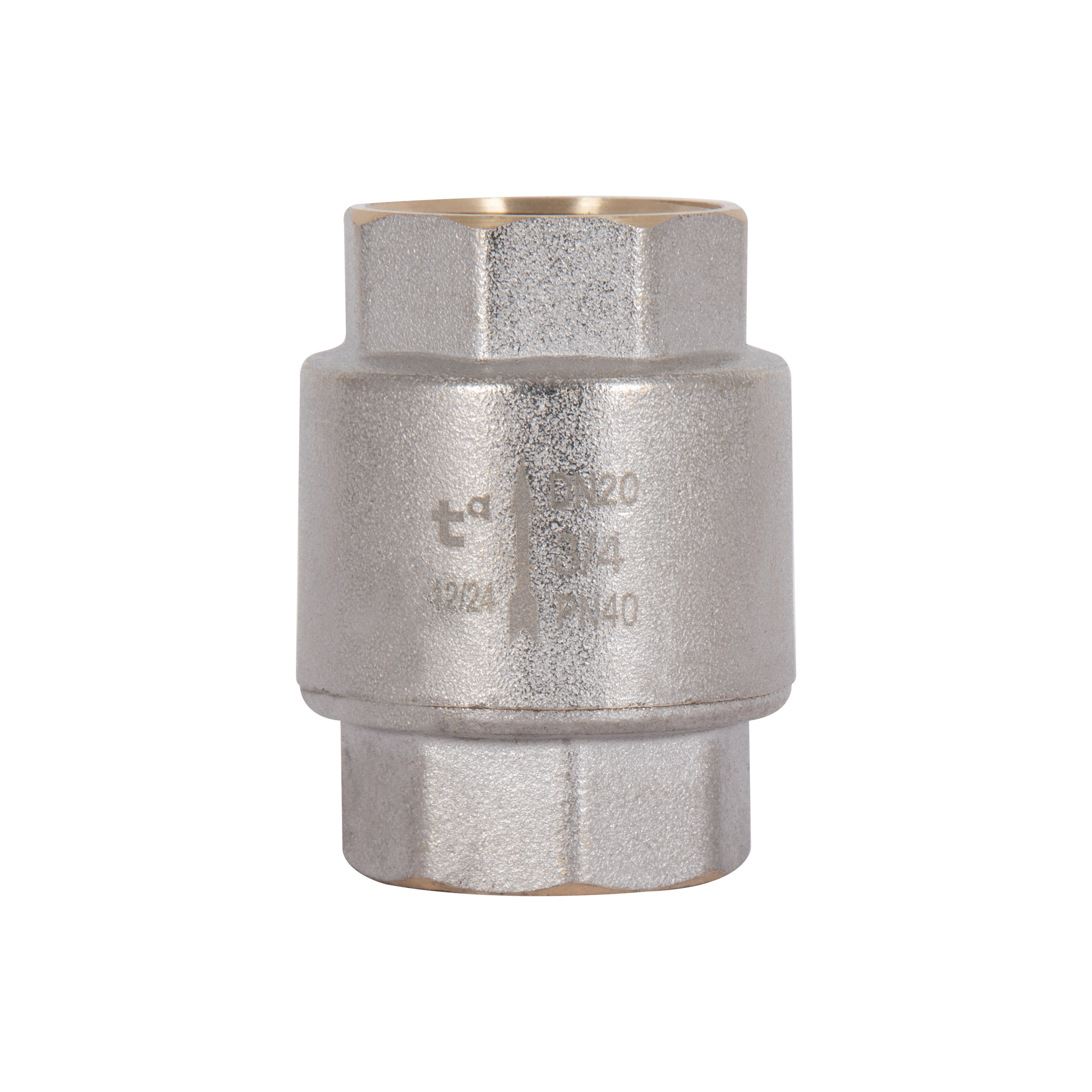 Зворотний клапан Thermo Alliance Standart 3/4"ВВ із латунним штоком TAS240W20