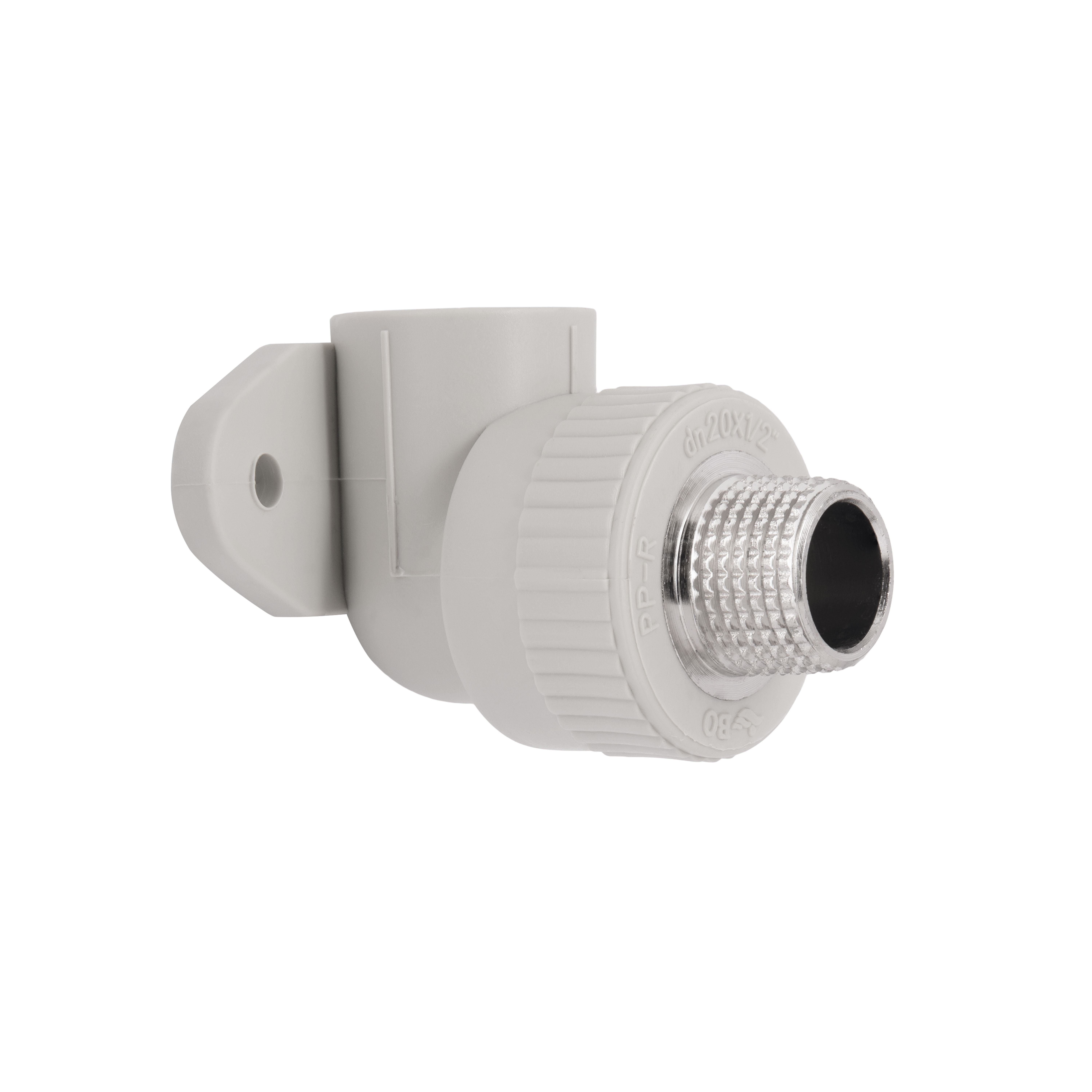 Кутик PPR Blue Ocean настінний з кріпленням 20х1/2", 90° ЗР