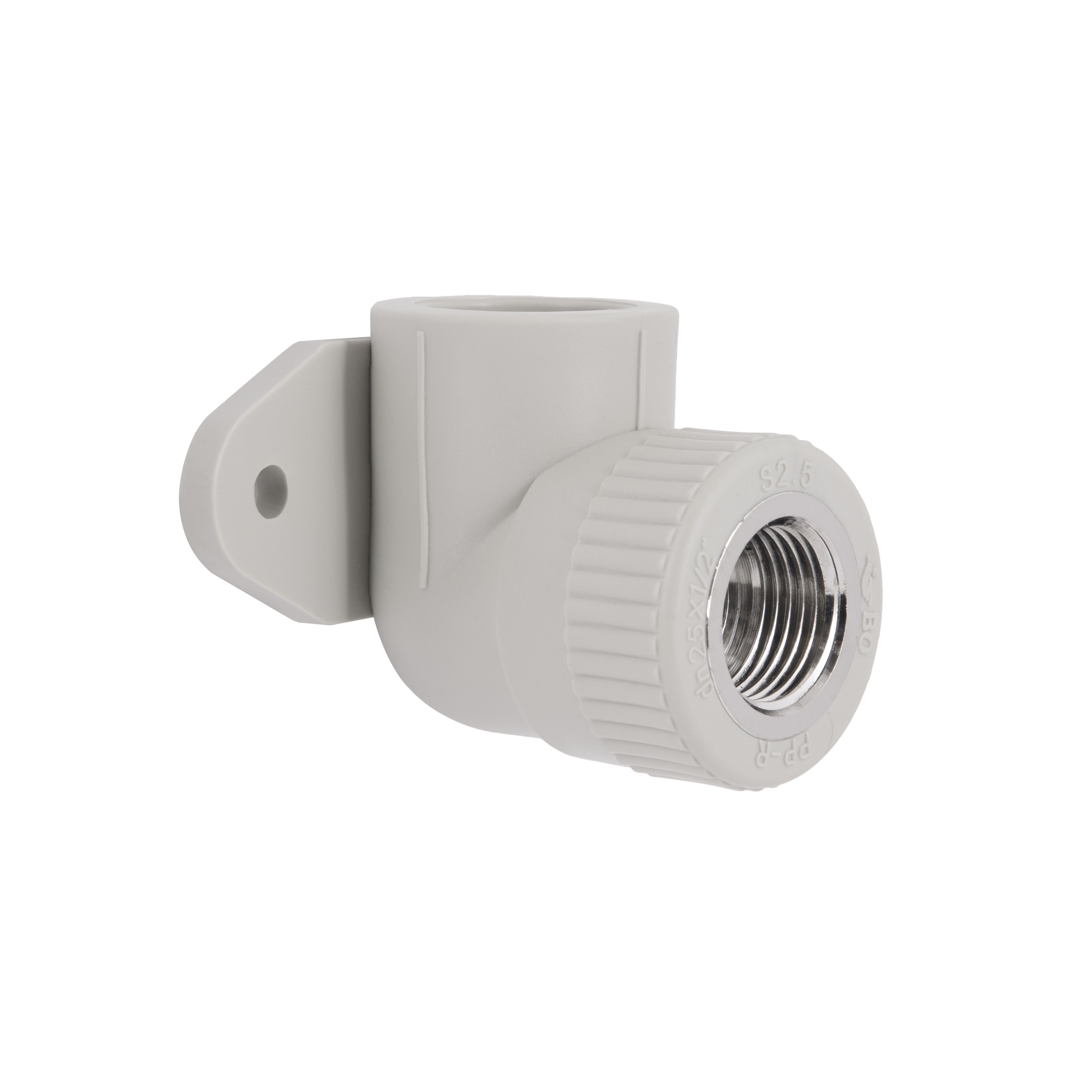 Кутик PPR Blue Ocean настінний з кріпленням 25х1/2", 90° ВР