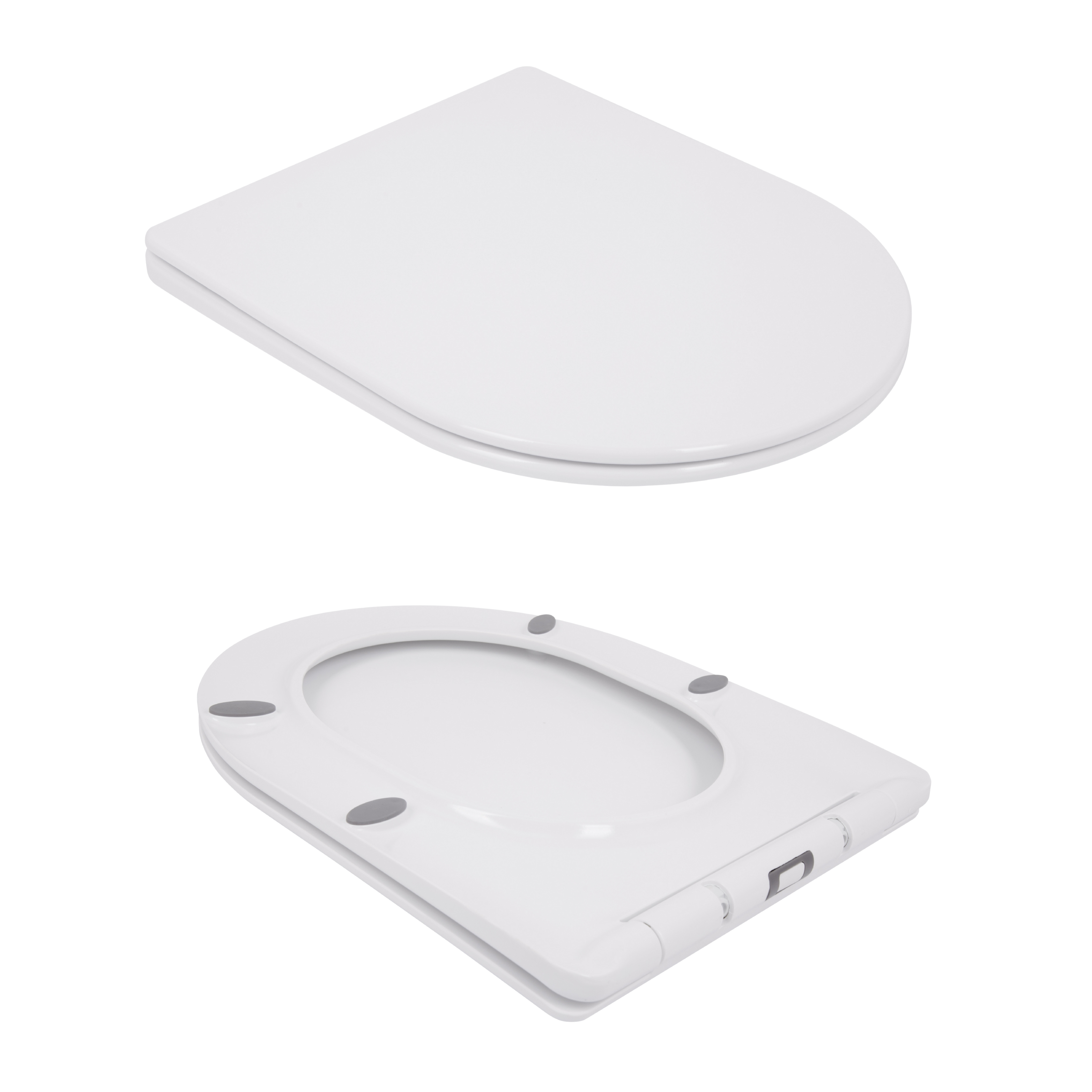 Унітаз підлоговий Qtap Jay Ultra Quiet з сидінням Soft-close 640x360x835 мм QT07222175TW White — фото9