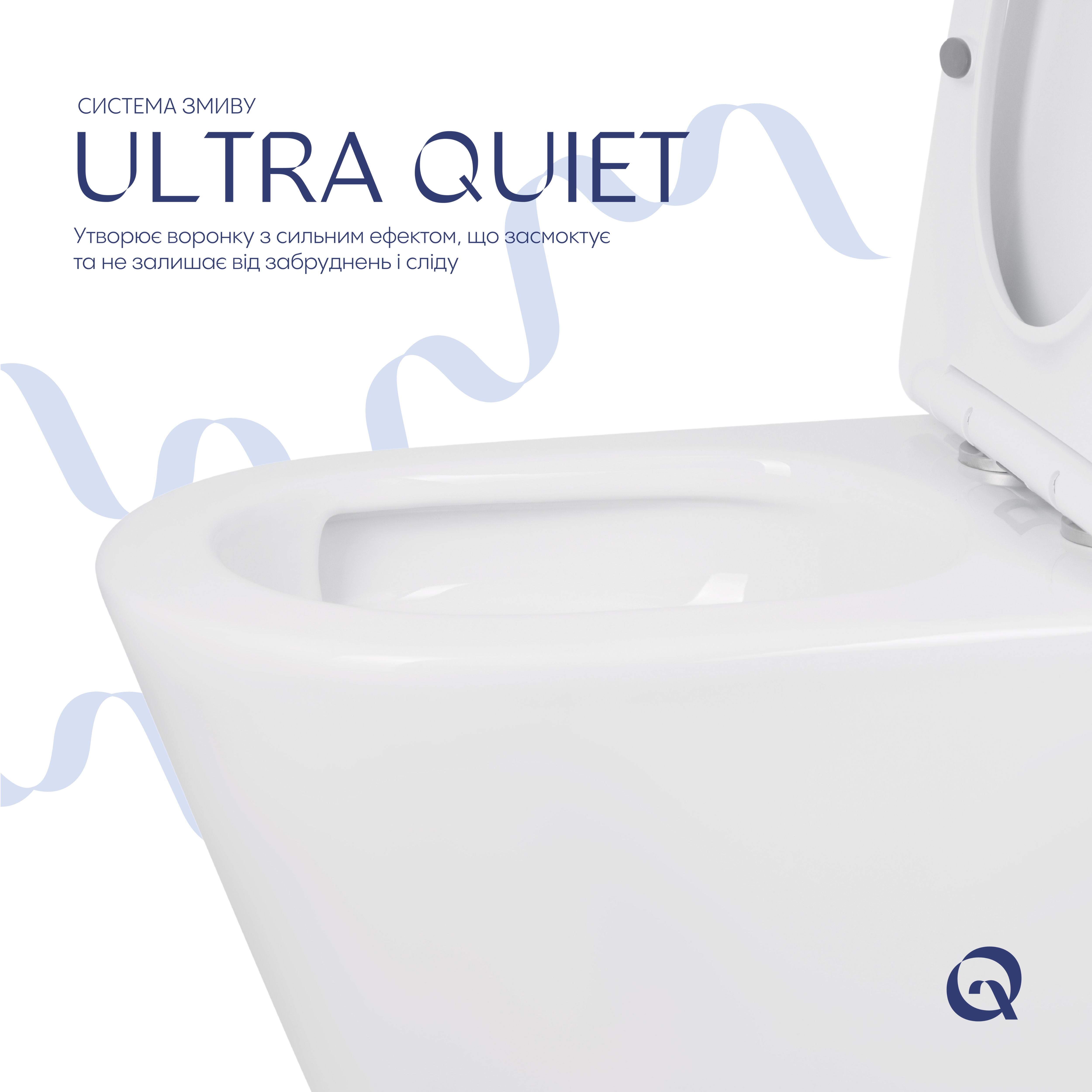 Унітаз підлоговий Qtap Swan Ultra Quiet з сидінням Soft-close 640x360x835 мм QT16222182TW White — фото6