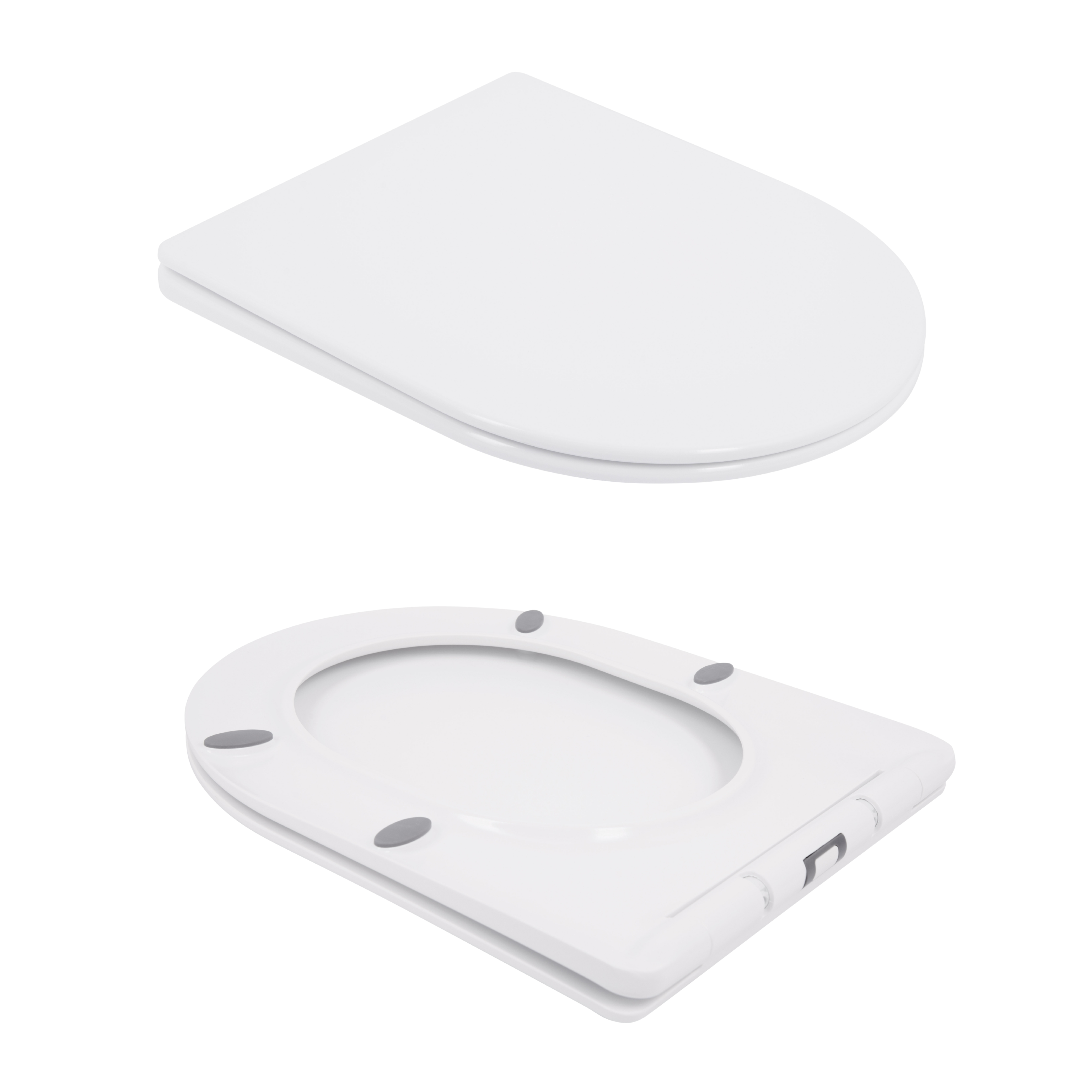 Унітаз підлоговий Qtap Swan Ultra Quiet з сидінням Soft-close 640x360x835 мм QT16222182TW White — фото9