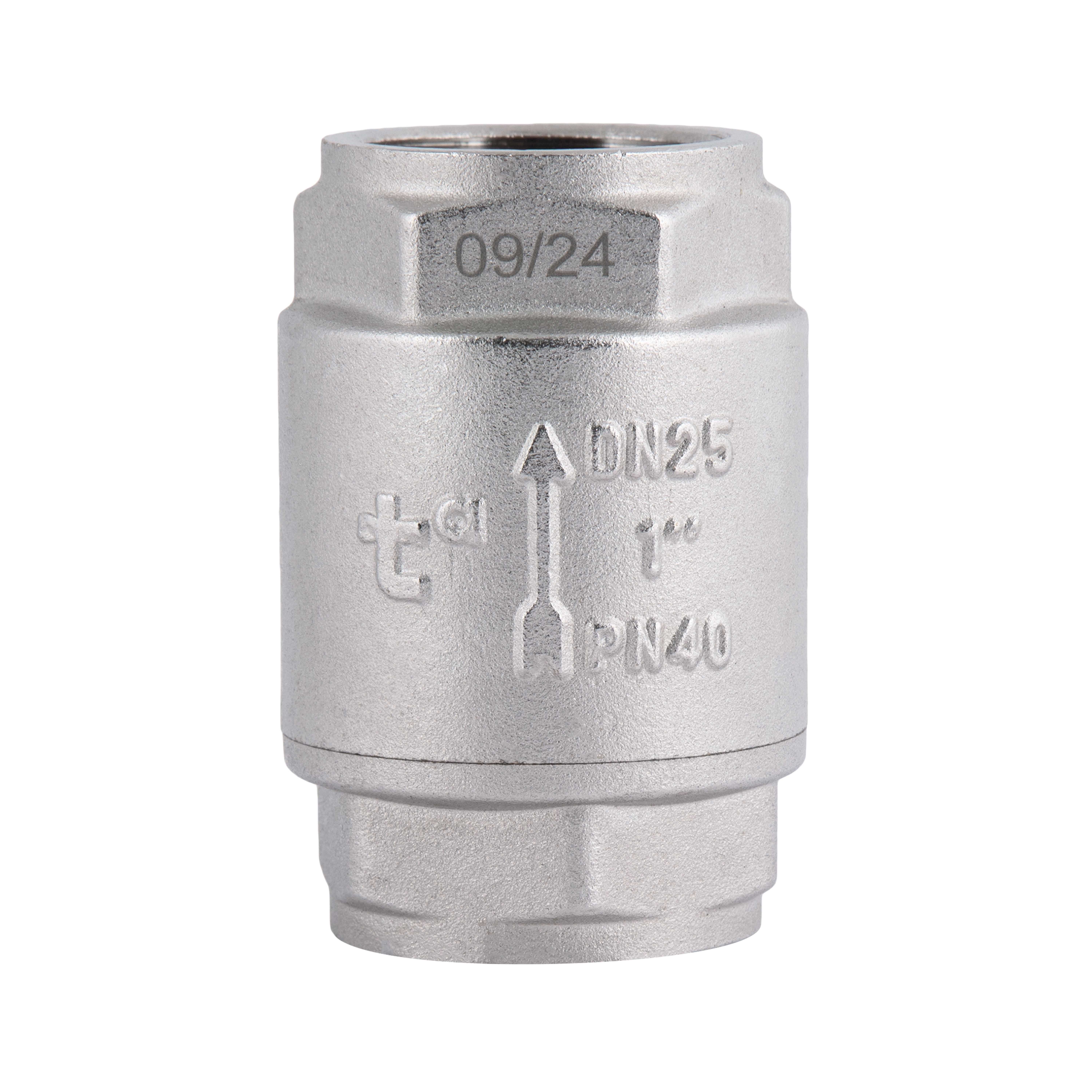 Зворотний клапан Thermo Alliance Forte 1"ВВ нікель із латунним штоком TAF240W25
