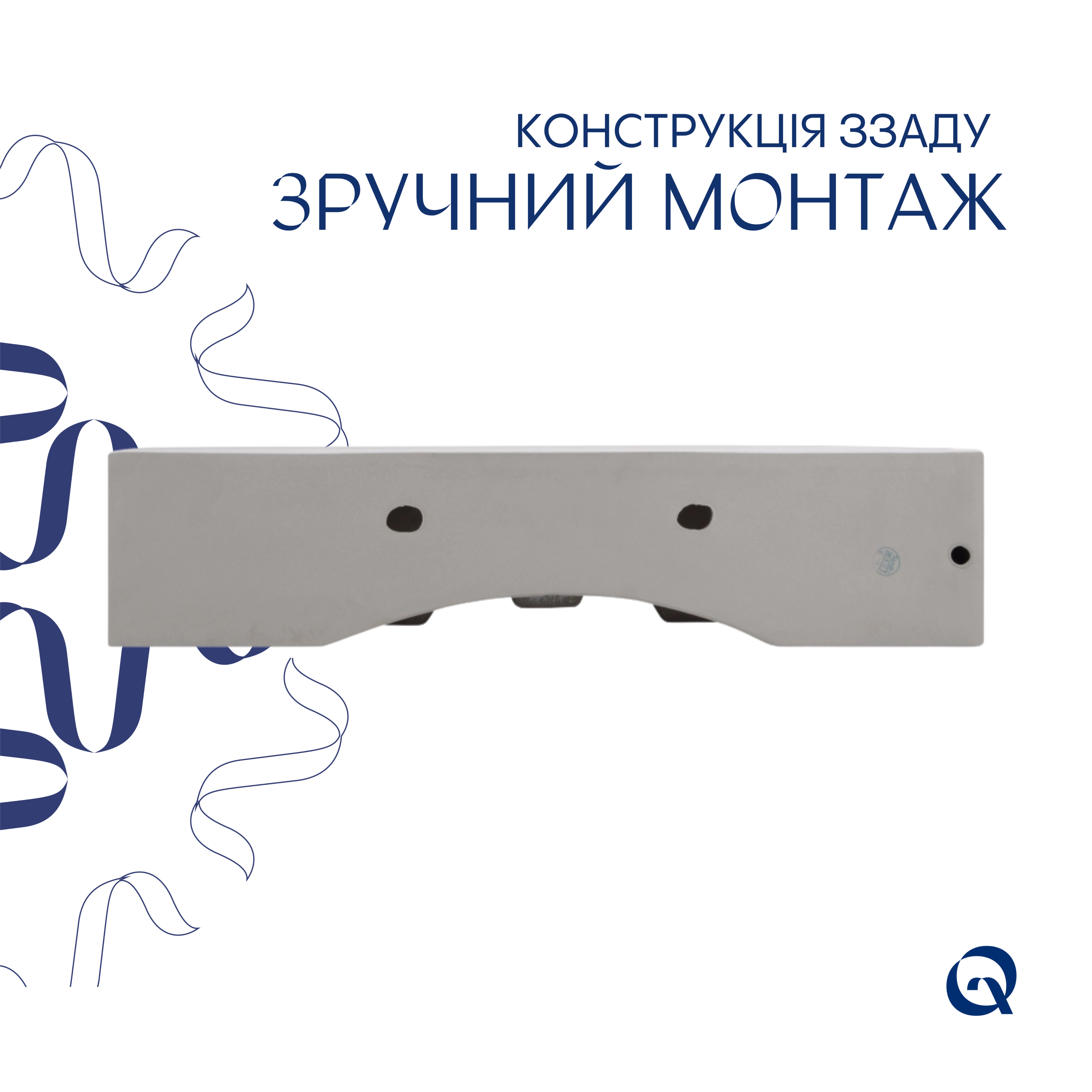 Комплект Qtap Nando LT: Раковина підвісна прамокутна 610х420х140 мм White + Донний клапан PU02O — фото5