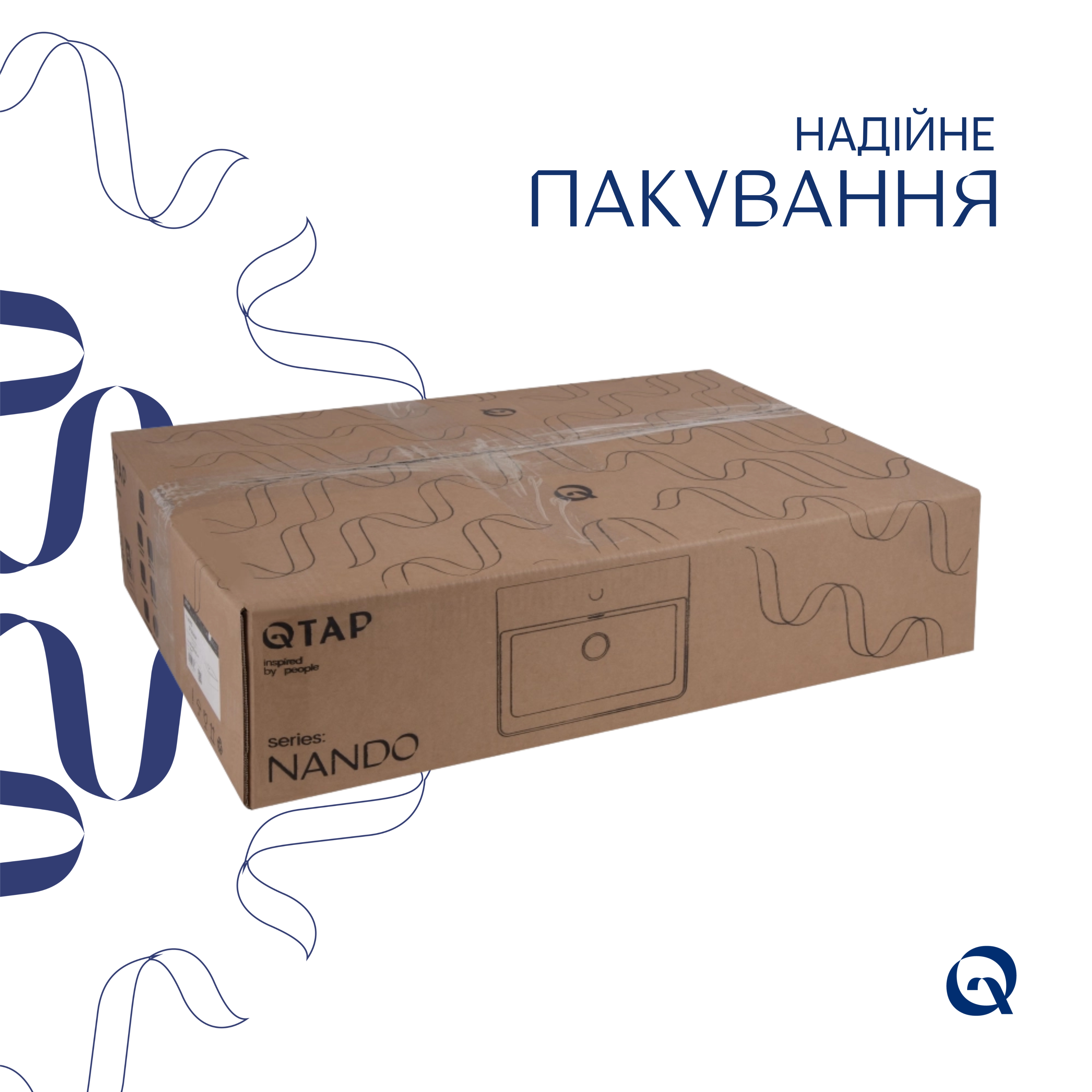 Комплект Qtap Nando LT: Раковина підвісна прамокутна 610х420х140 мм White + Донний клапан PU02O — фото6