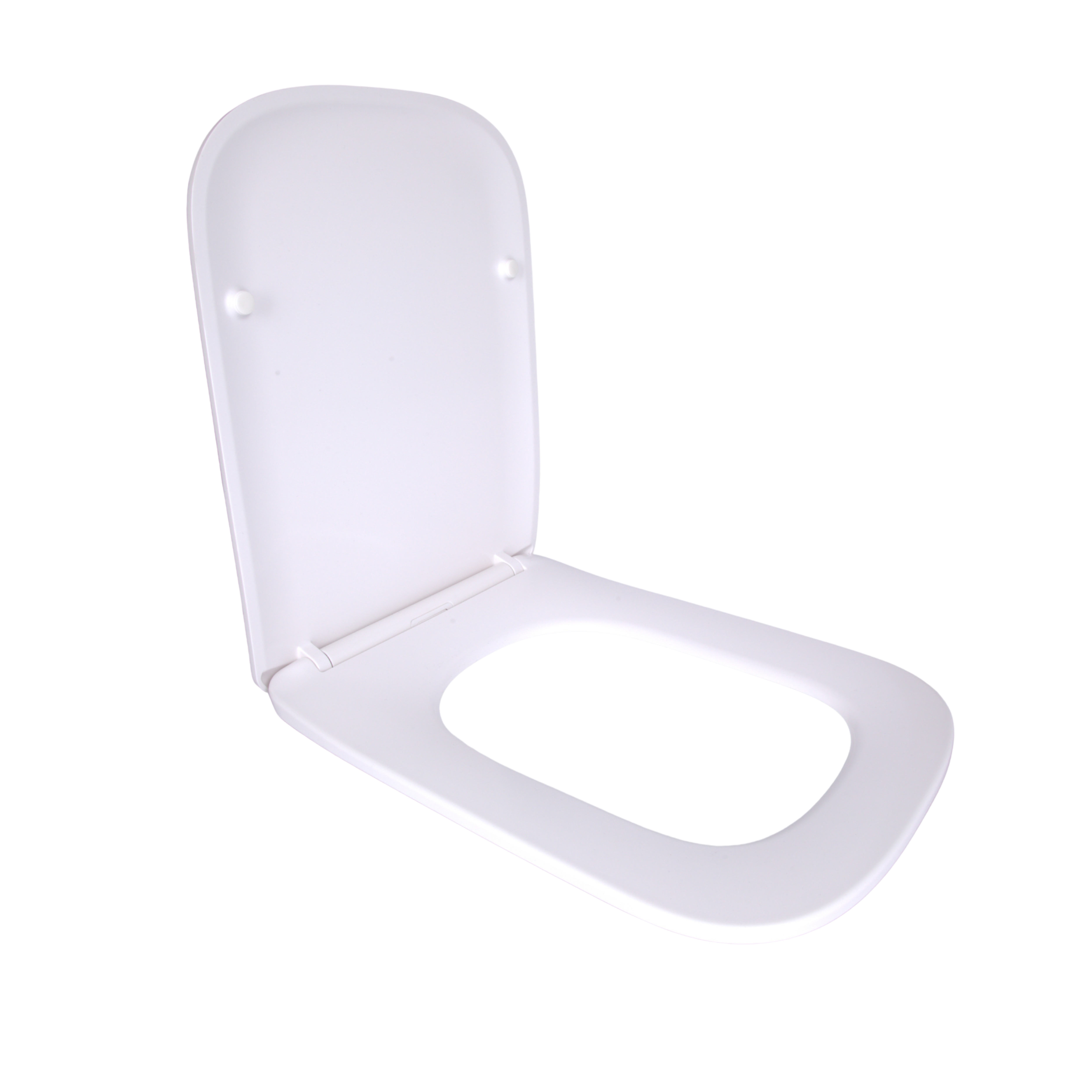 Qtap Сиденье для унитаза (Tern 490,520,610) 435x344x50 мм, White, с микролифтом, Slim Duroplast, Quick Release QTSC179W47353 — фото3