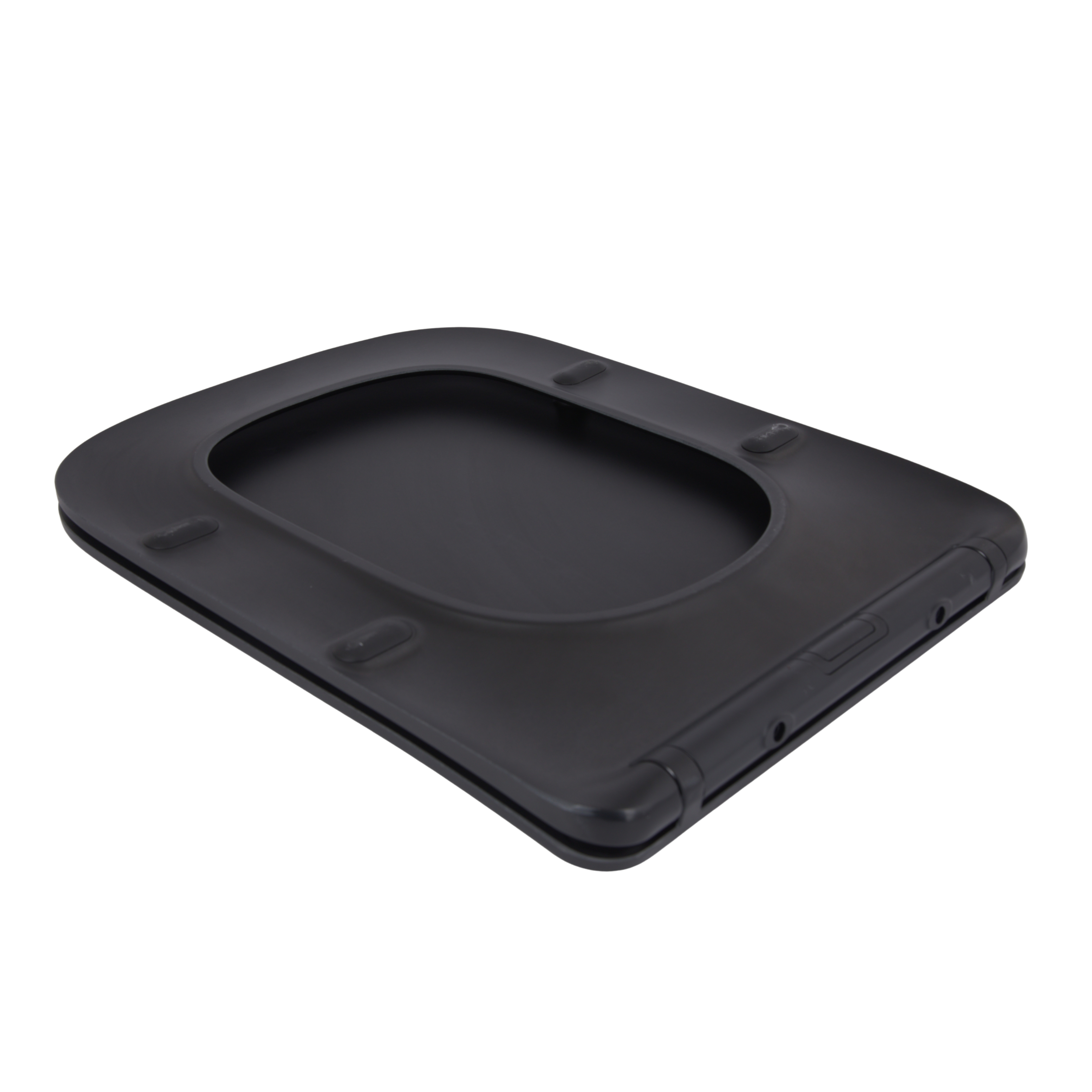 Сидіння для унітаза (Tern 490) 435x344x50 мм, Matt Black, з мікроліфтом, Slim Duroplast, Quick Release QTSC179MB47354 Qtap — фото4