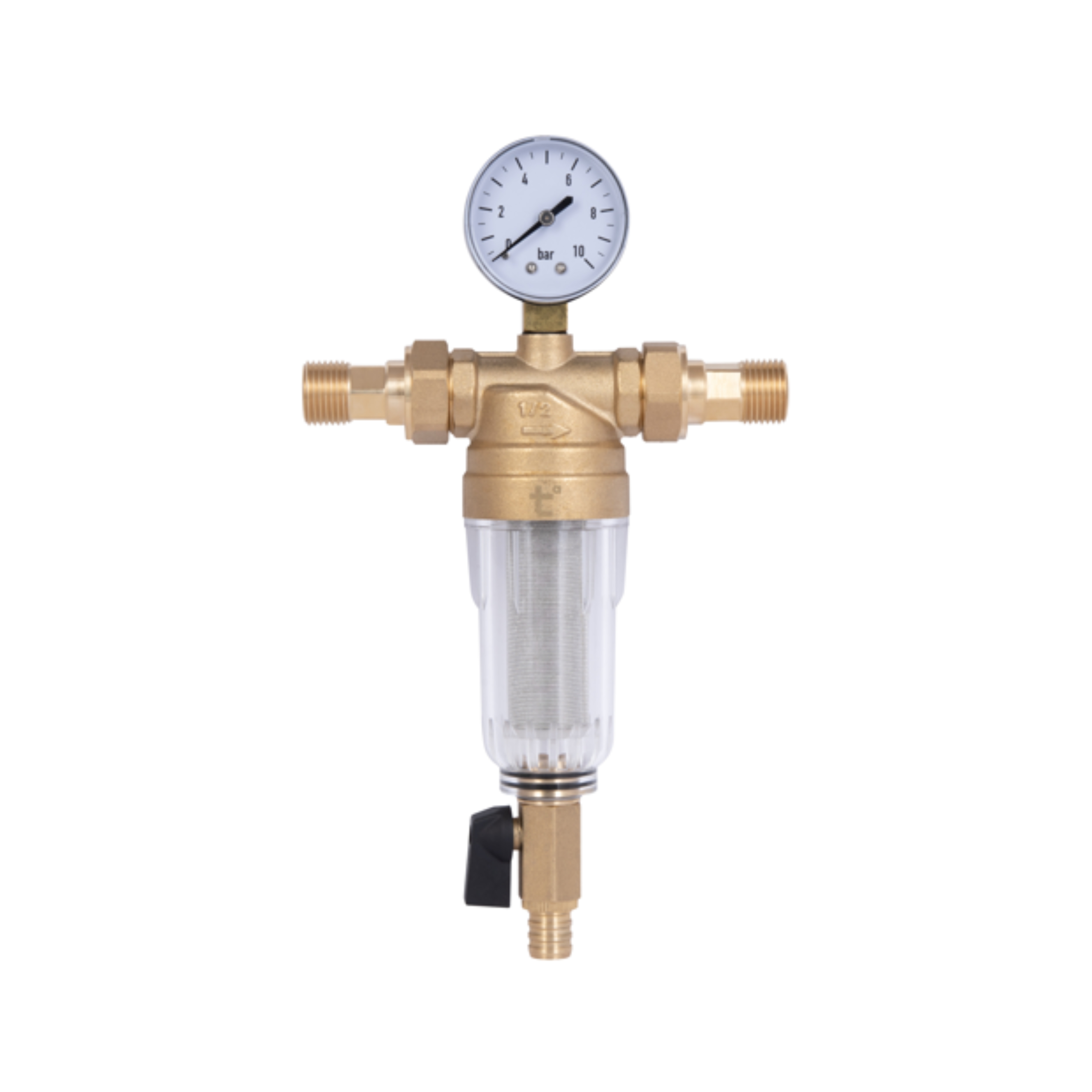Фільтр самопромивний Thermo Alliance Standart 1/2" тонкого очищення, пластикова колба TAS128W15