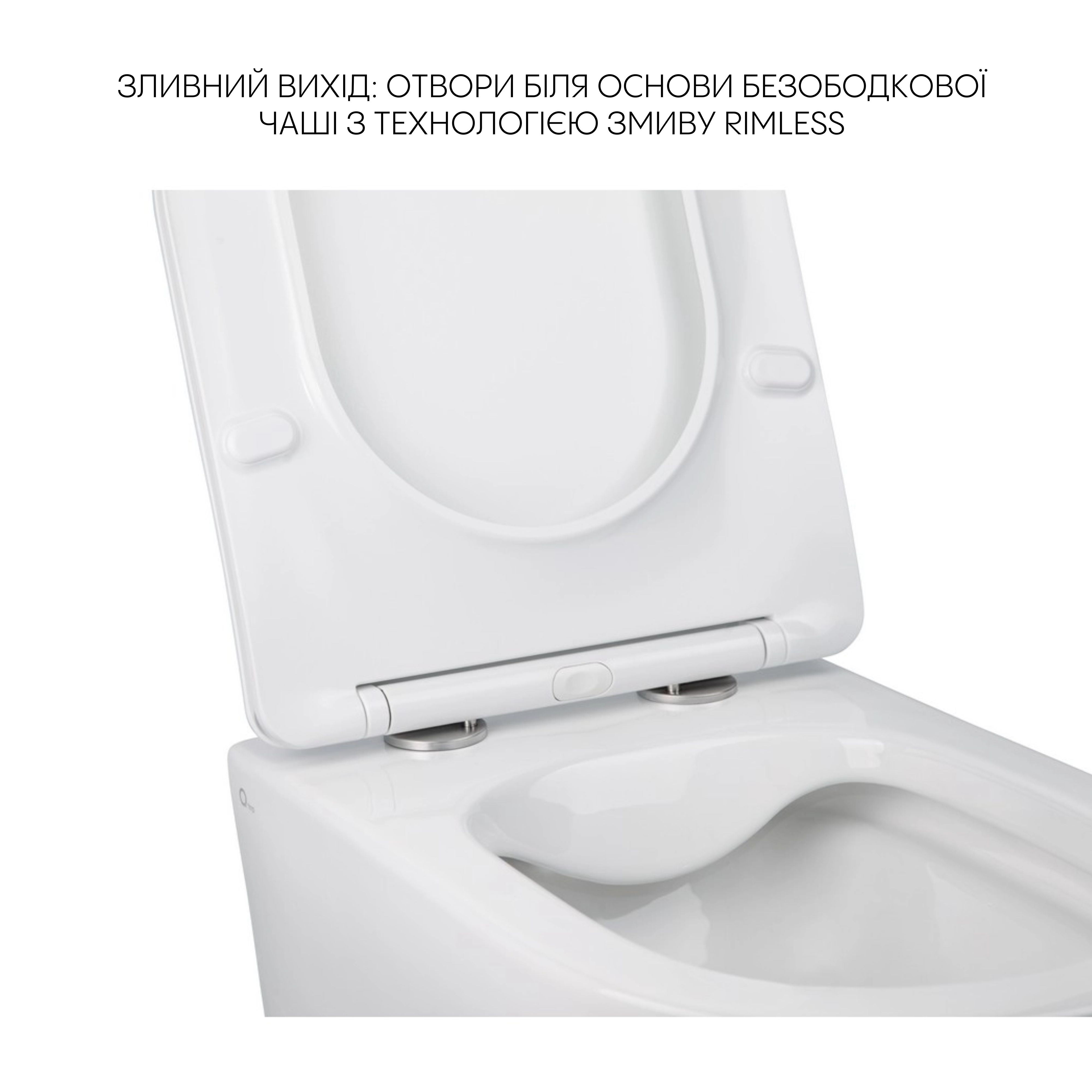 Комплект Qtap Jay 2 в 1: унітаз підвісний Rimless + біде підвісне — фото4