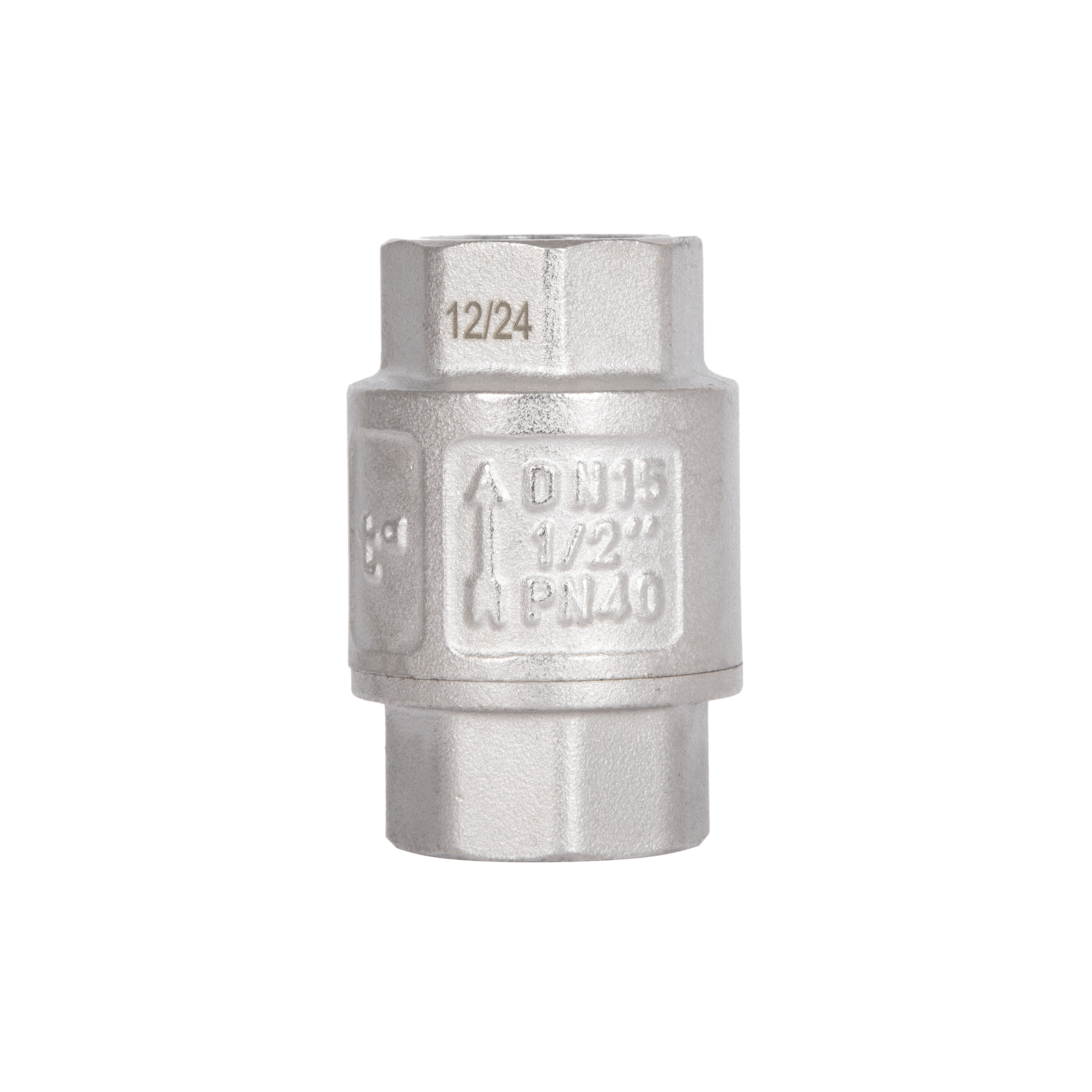 Зворотний клапан Thermo Alliance Standart з латунним штоком 1/2"ВВ посилений TAS246W15