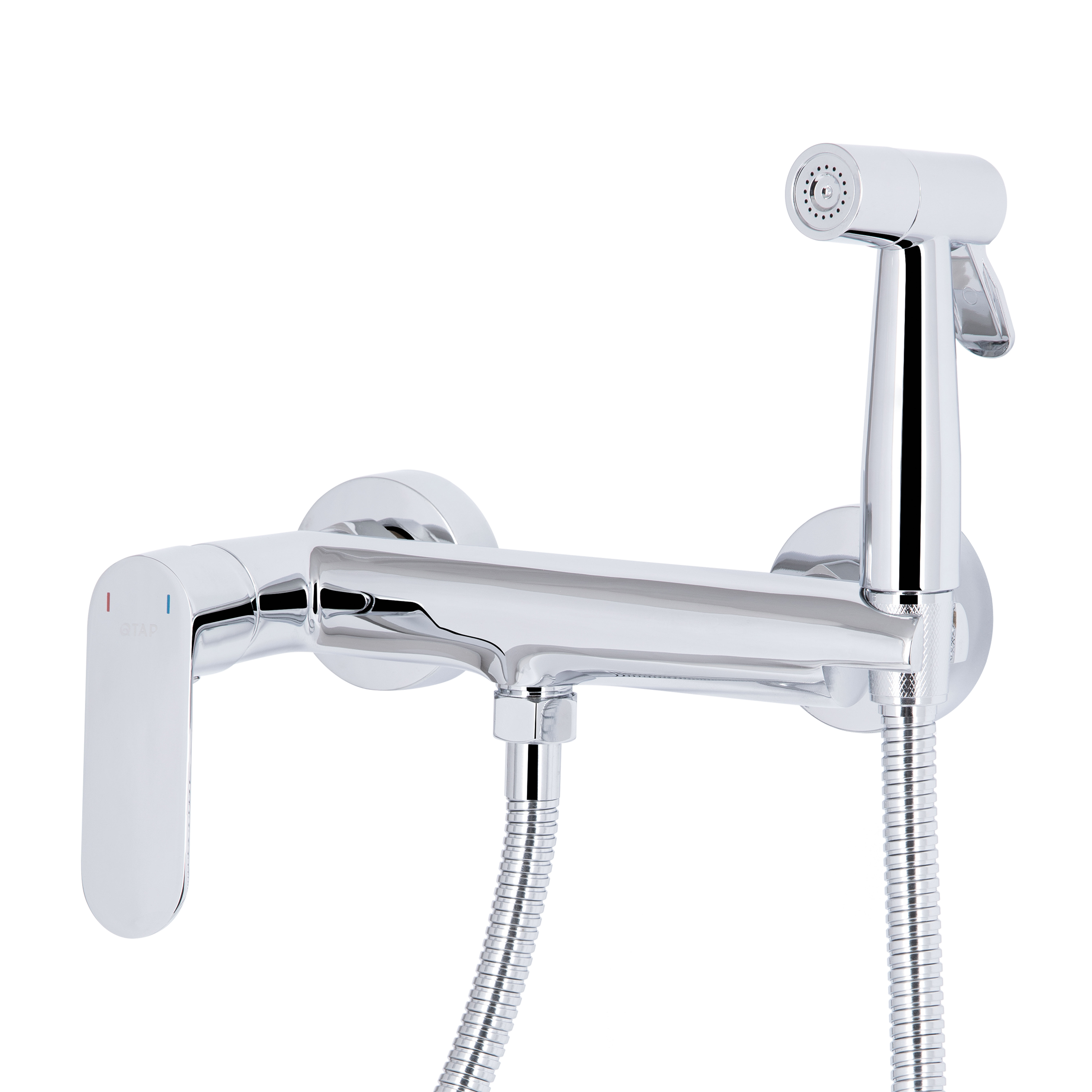Змішувач для гігієнічного душу Qtap Evia QTEVI262CRM47582 Chrome — фото4