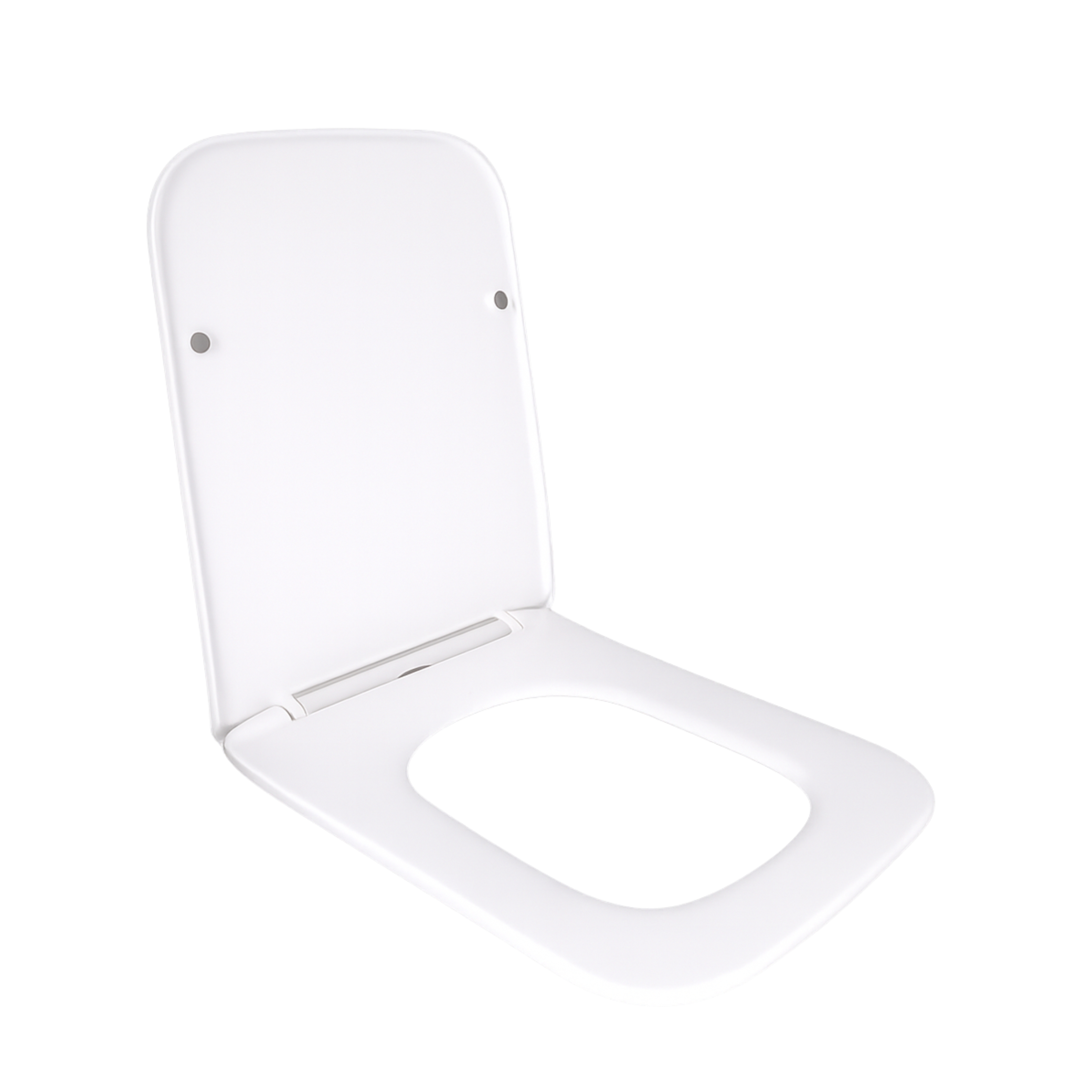 Qtap Сиденье для унитаза напольного (Aries) 445×360×30 мм, White, с микролифтом, Slim Duroplast, Quick Release QT03228302W3 — фото3