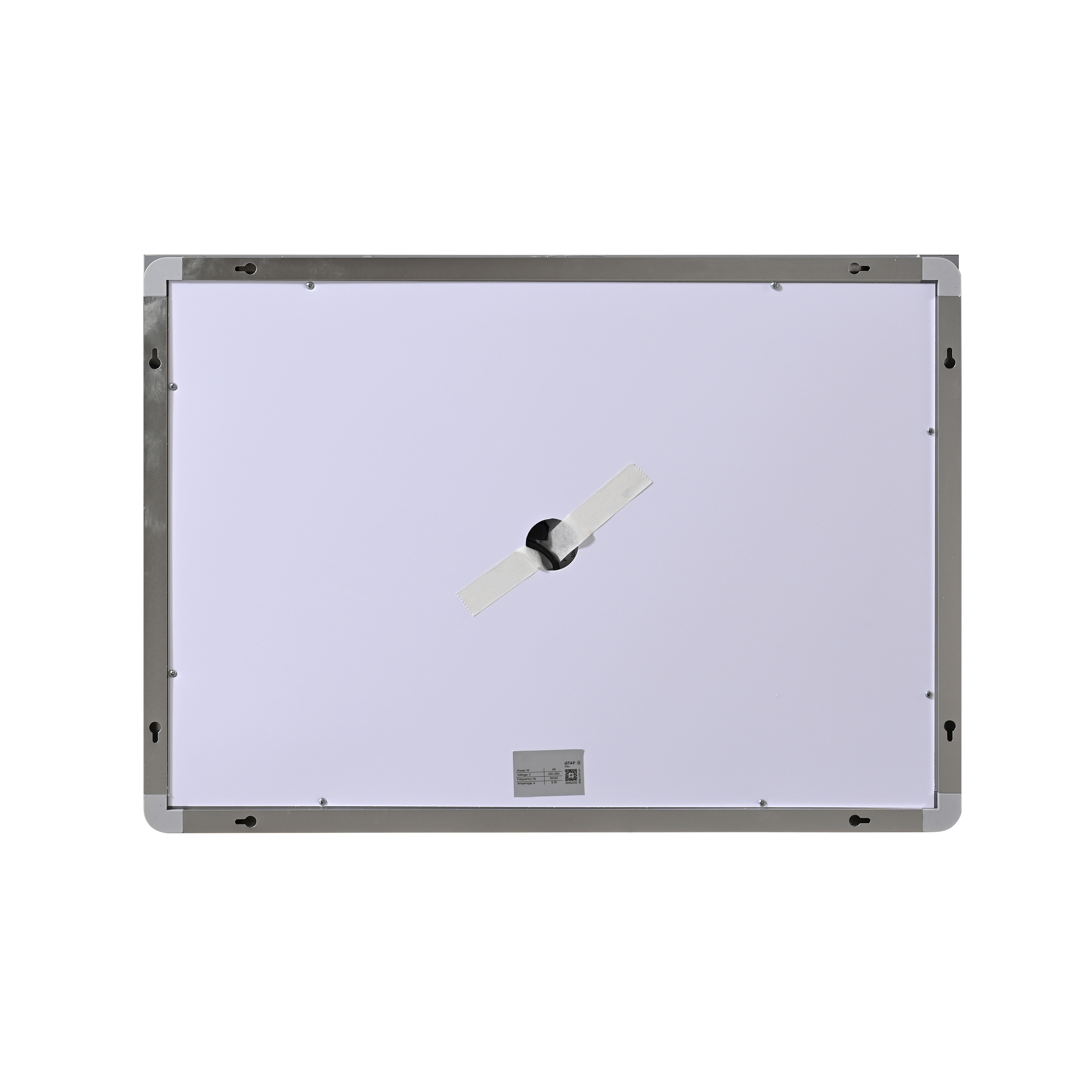 Дзеркало Qtap Mideya (DC-F613) 700х500 з LED-підсвічуванням Touch, з антизапотіванням, димером QT2078NCF7050W — фото5