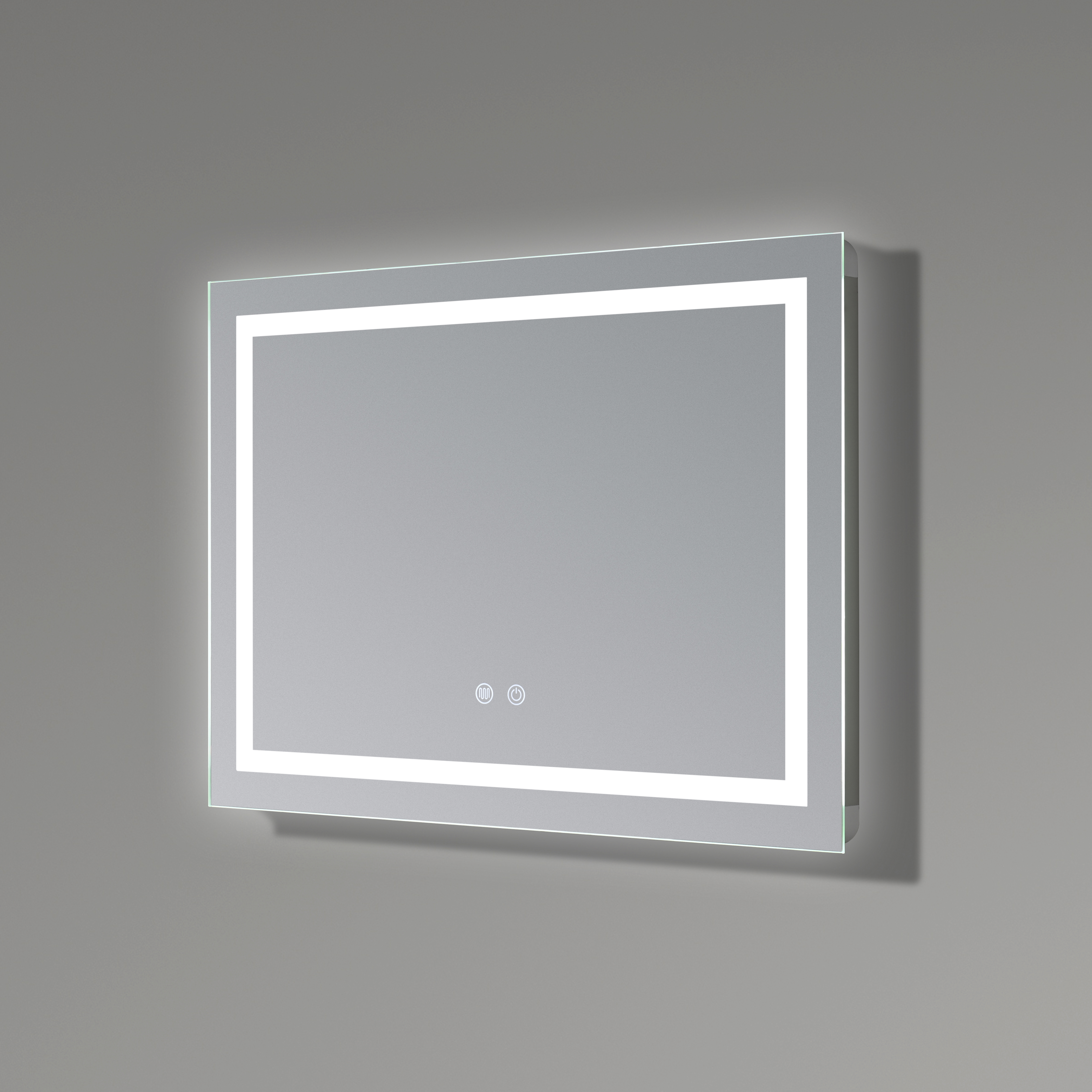Дзеркало Qtap Mideya (DC-F613) 700х500 з LED-підсвічуванням Touch, з антизапотіванням, димером QT2078NCF7050W — фото8