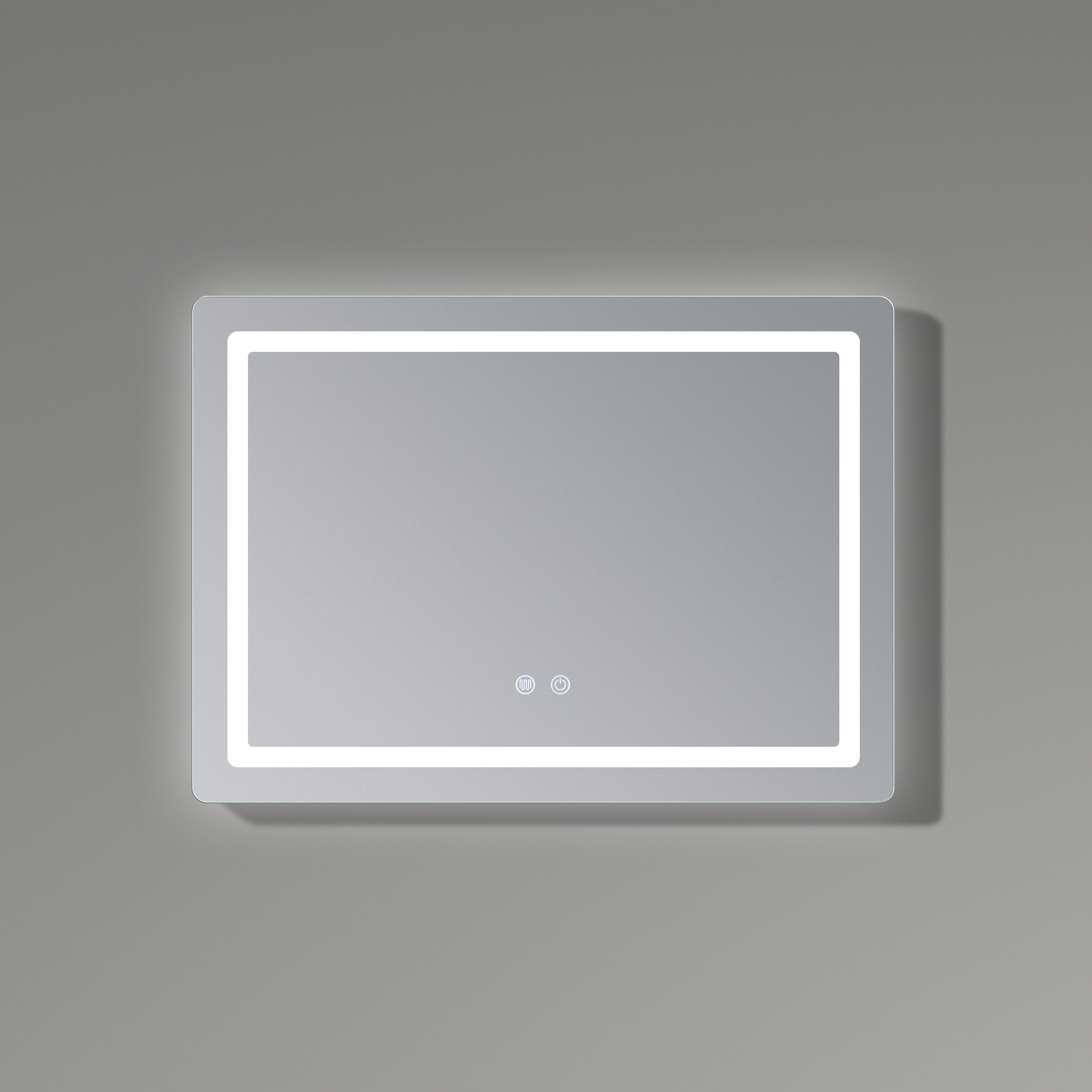Дзеркало Qtap Mideya (DC-F614) 700х500 з LED-підсвічуванням Touch, з антизапотіванням, димером QT2078NCF07050W — фото6