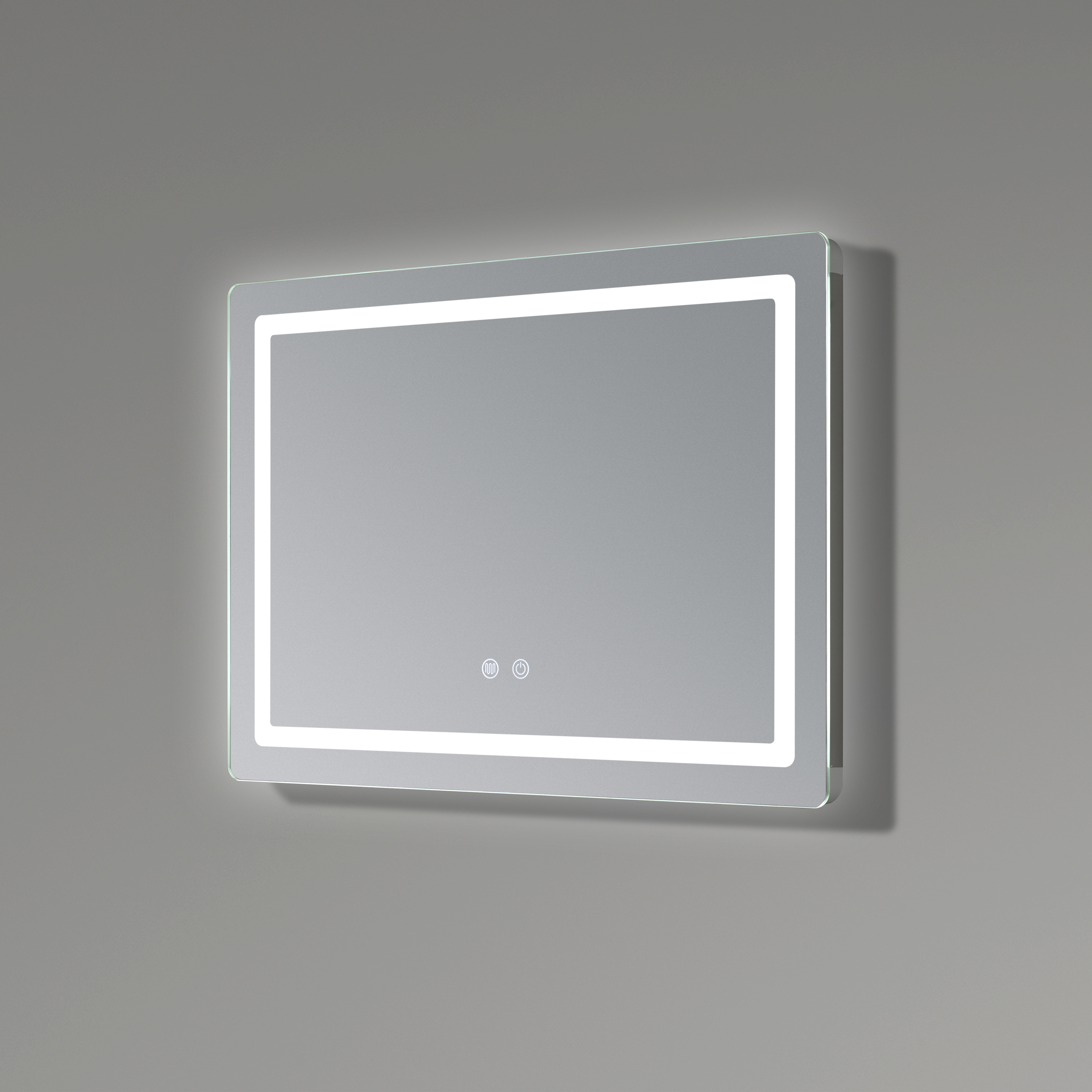 Дзеркало Qtap Mideya (DC-F614) 700х500 з LED-підсвічуванням Touch, з антизапотіванням, димером QT2078NCF07050W — фото7