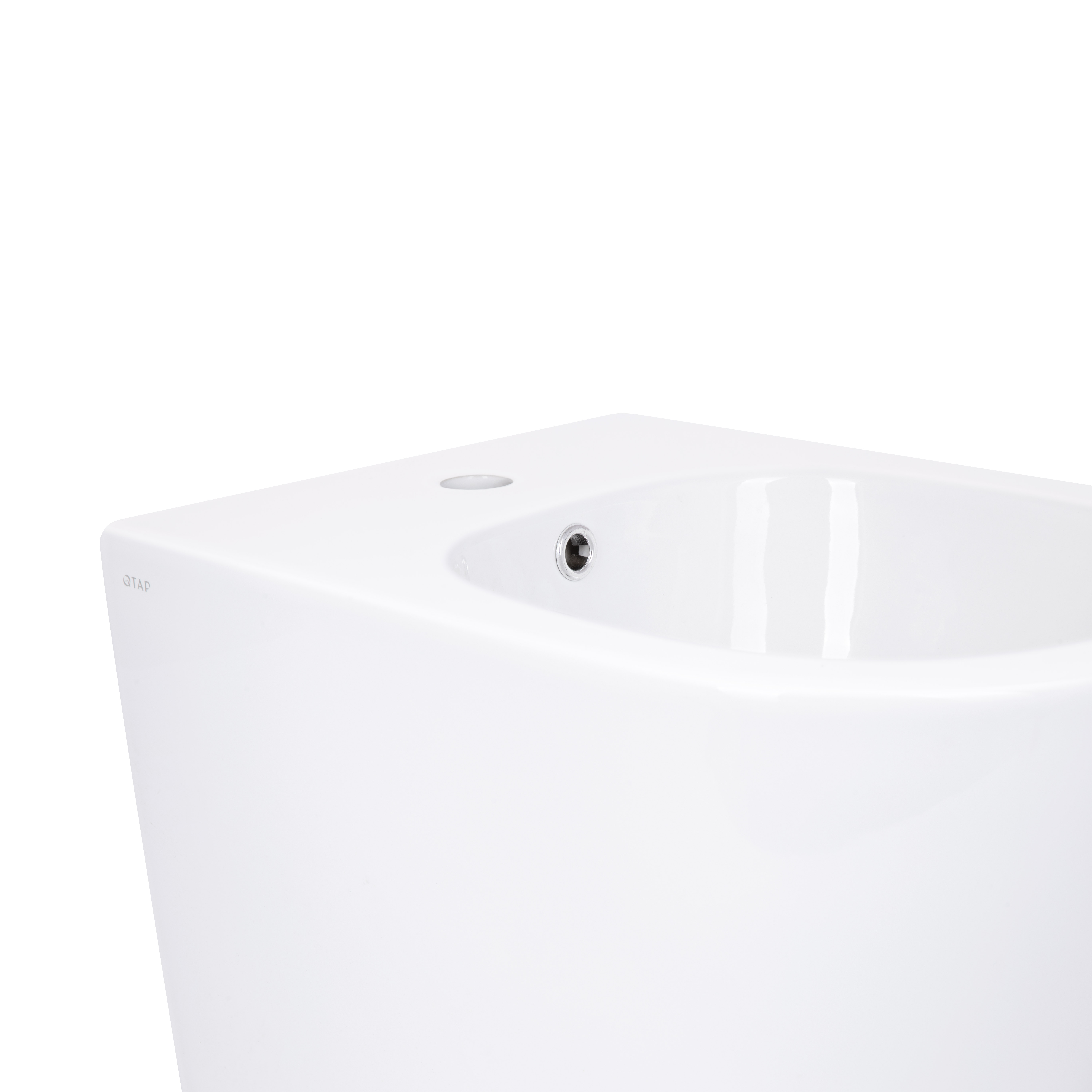 Біде підвісне Qtap  Swan 485х360х320 мм, White QT16555379W — фото5
