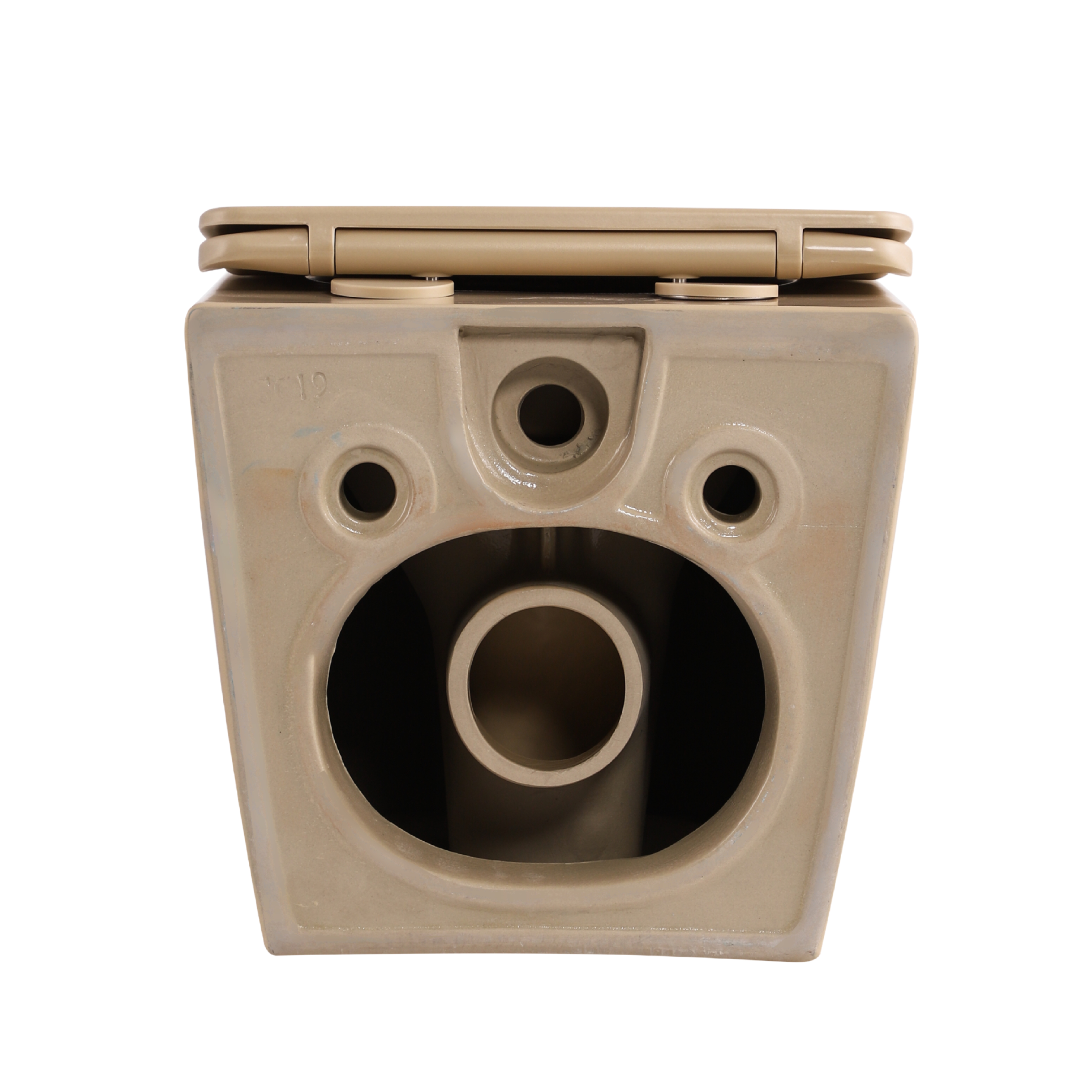 Унітаз підвісний Robin Ultra Quiet 490×365×325 мм, Beige, з сидінням Slim Duroplast / Soft-close / Quick Release QT13332381АSSB Qtap — фото7