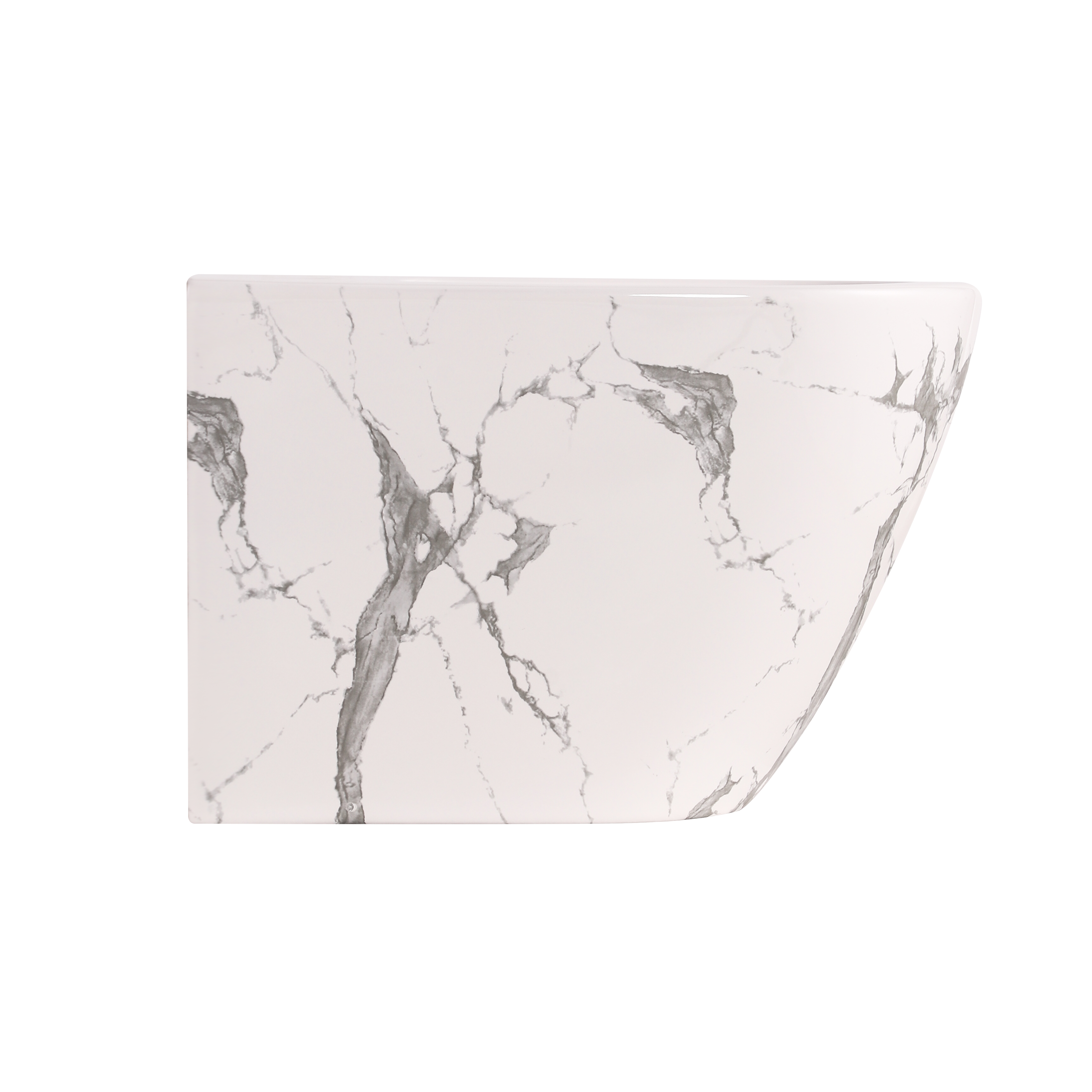Біде підвісне Qtap Robin 515x370x350 мм, Marble QT13551381GMR — фото4