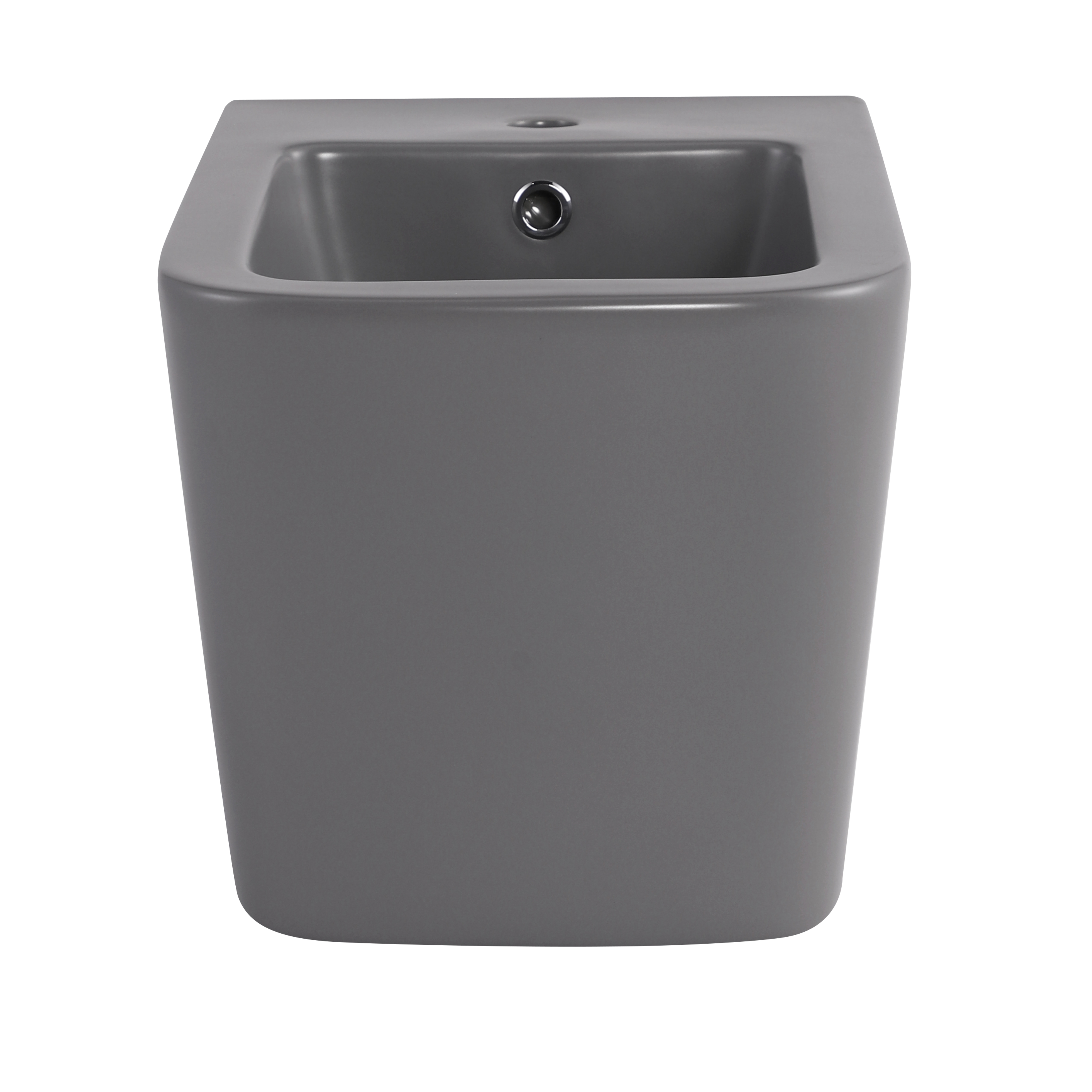 Біде підвісне  Qtap Tern 520x350x330 мм, Stone grey QT17551303GSG — фото3