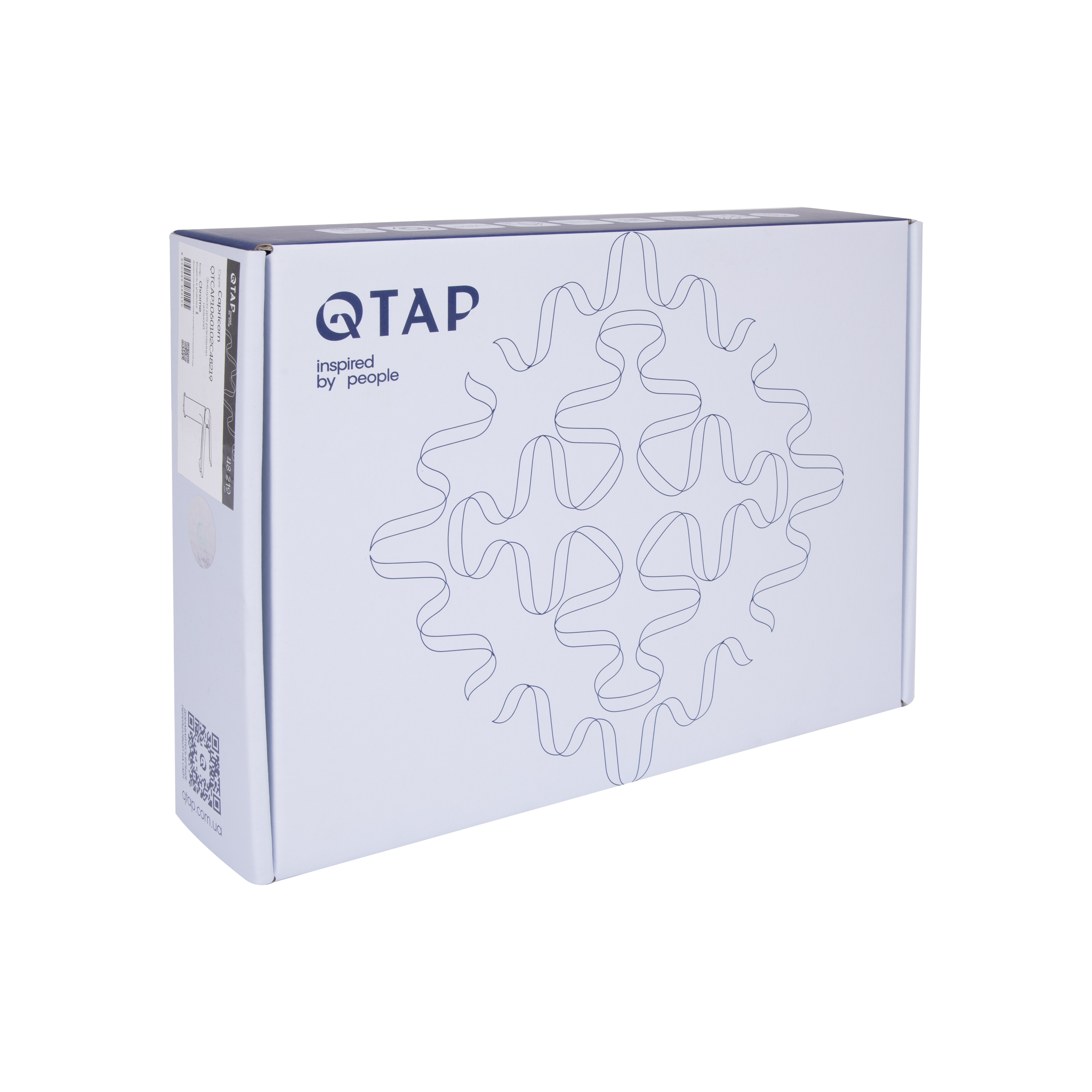 Змішувач для раковини низький Qtap Capricorn, Chrome (k26) QTCAP1060102C48219 — фото7