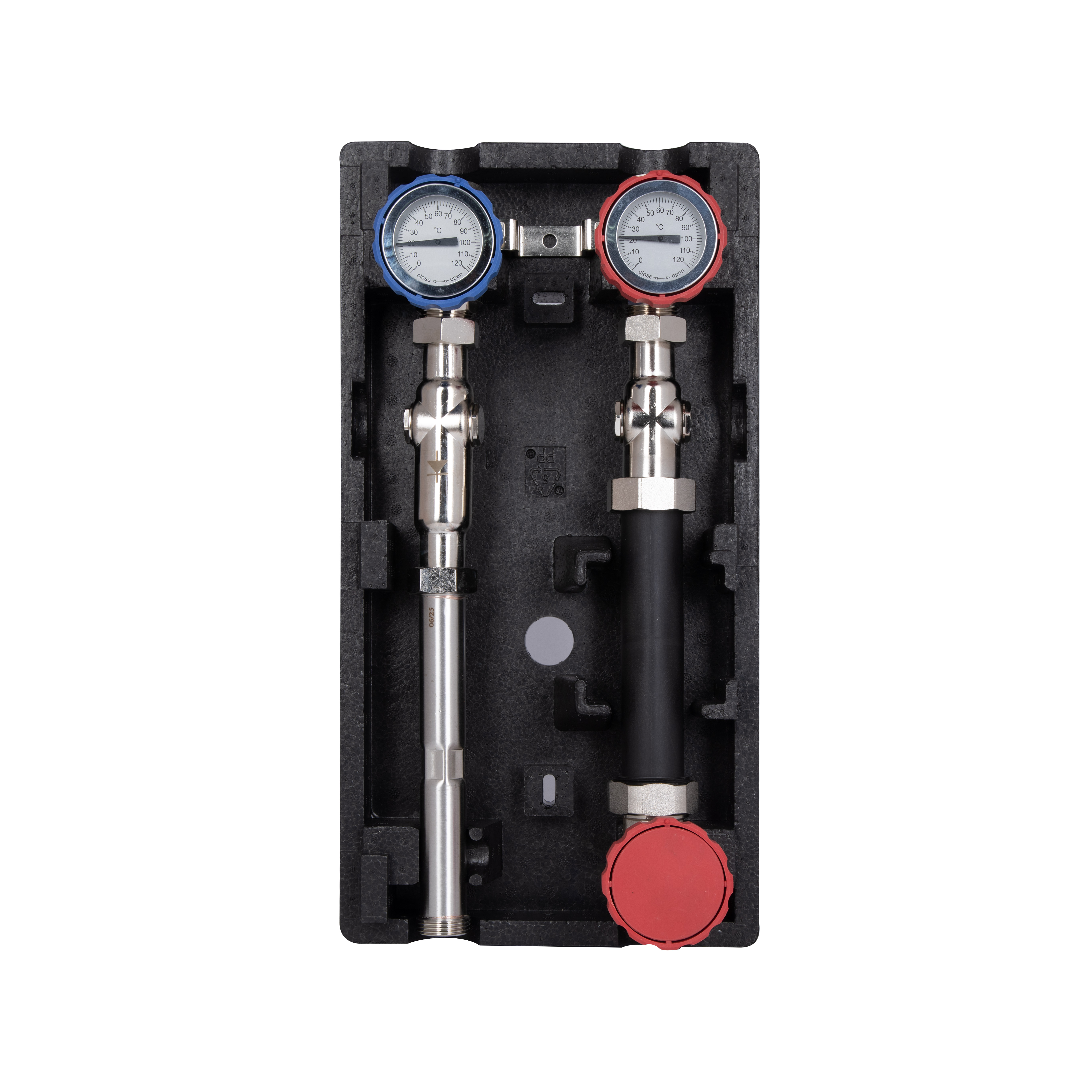 Насосна група Forte Quick System пряма лінія 1" (без насосу) праве підк., нержав. сталь SUS304 TAF-QSPGR1 Thermo Alliance